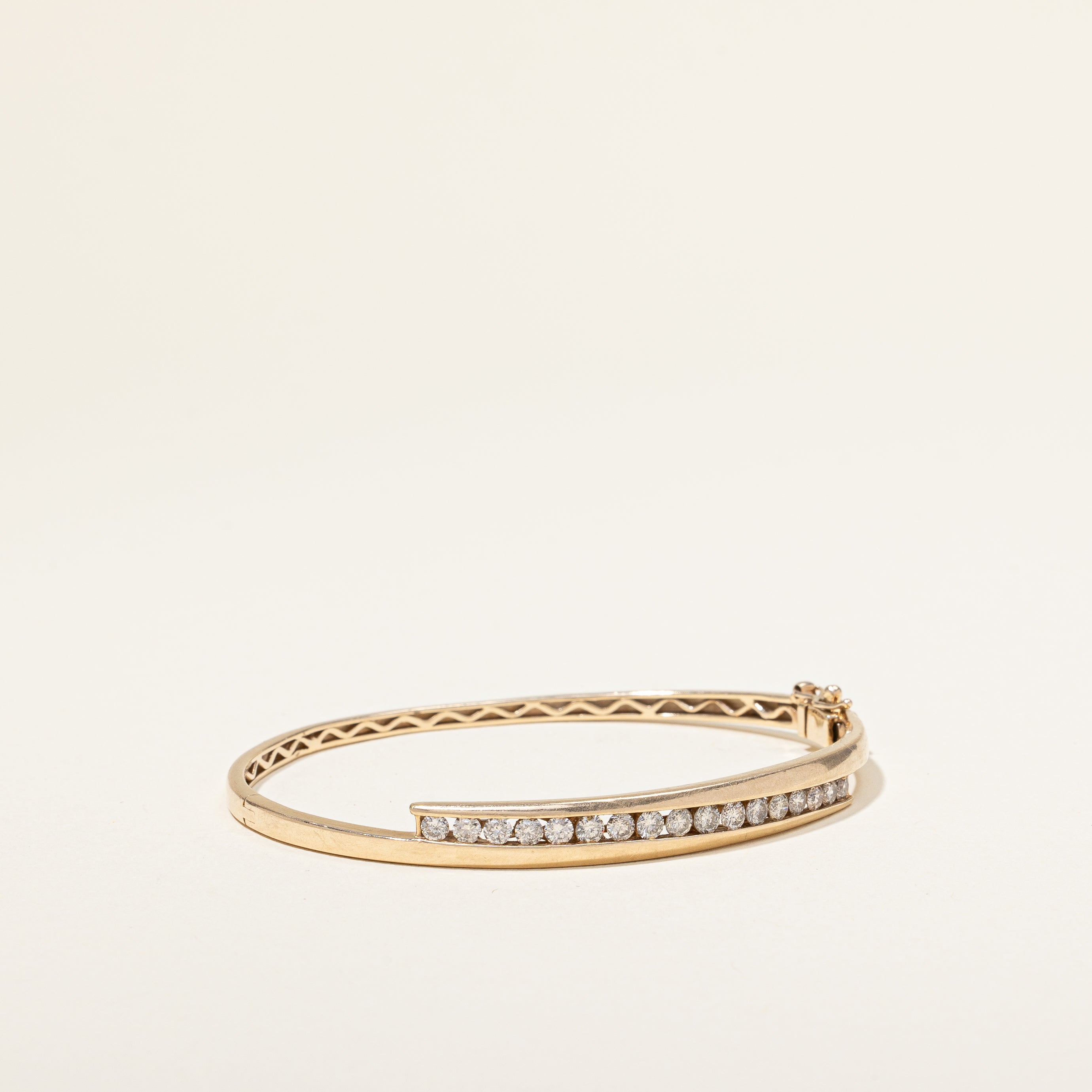 Tension Set Diamond Bracelet | 1.60ctw | 8" |