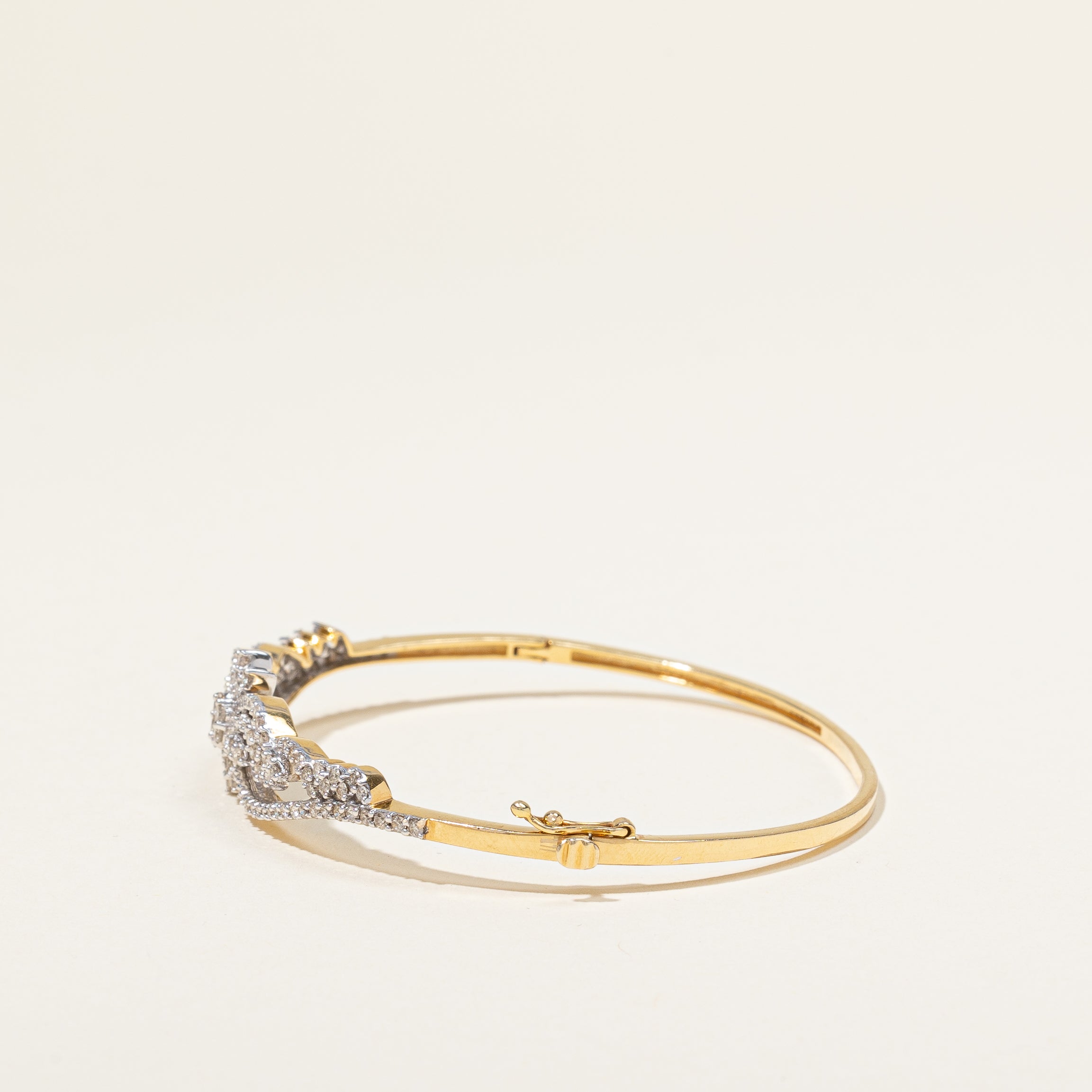 Cluster Set Diamond Bracelet | 1.14ctw | 7" |