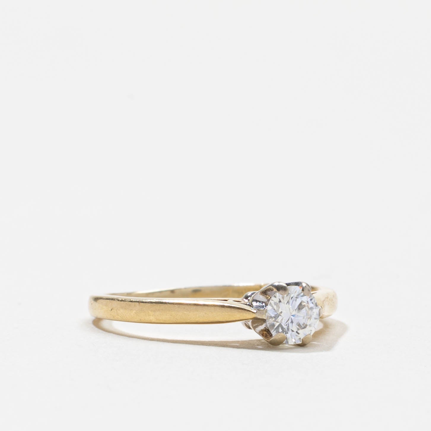 Bague solitaire en diamant | Taille 4,75