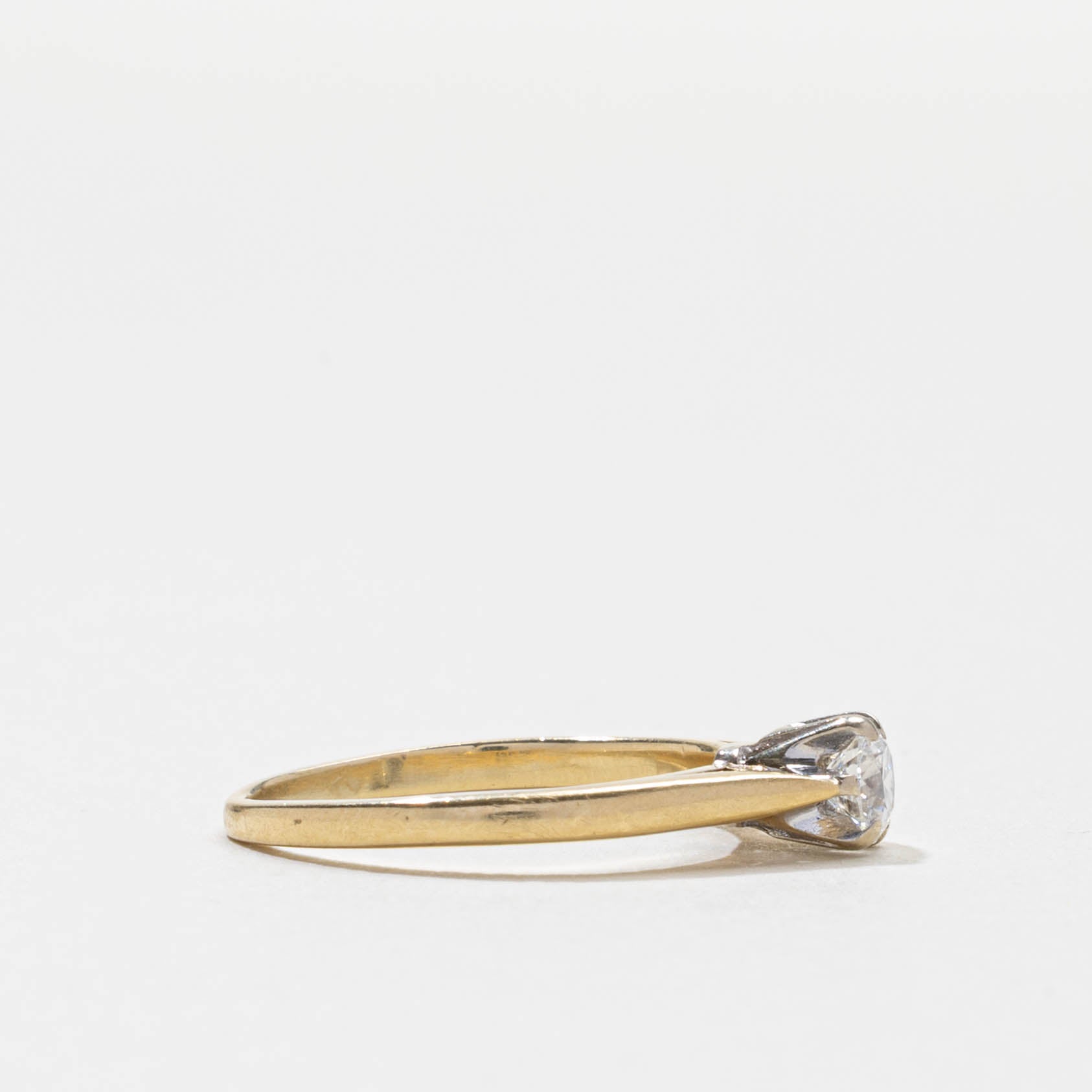Bague solitaire en diamant | Taille 4,75