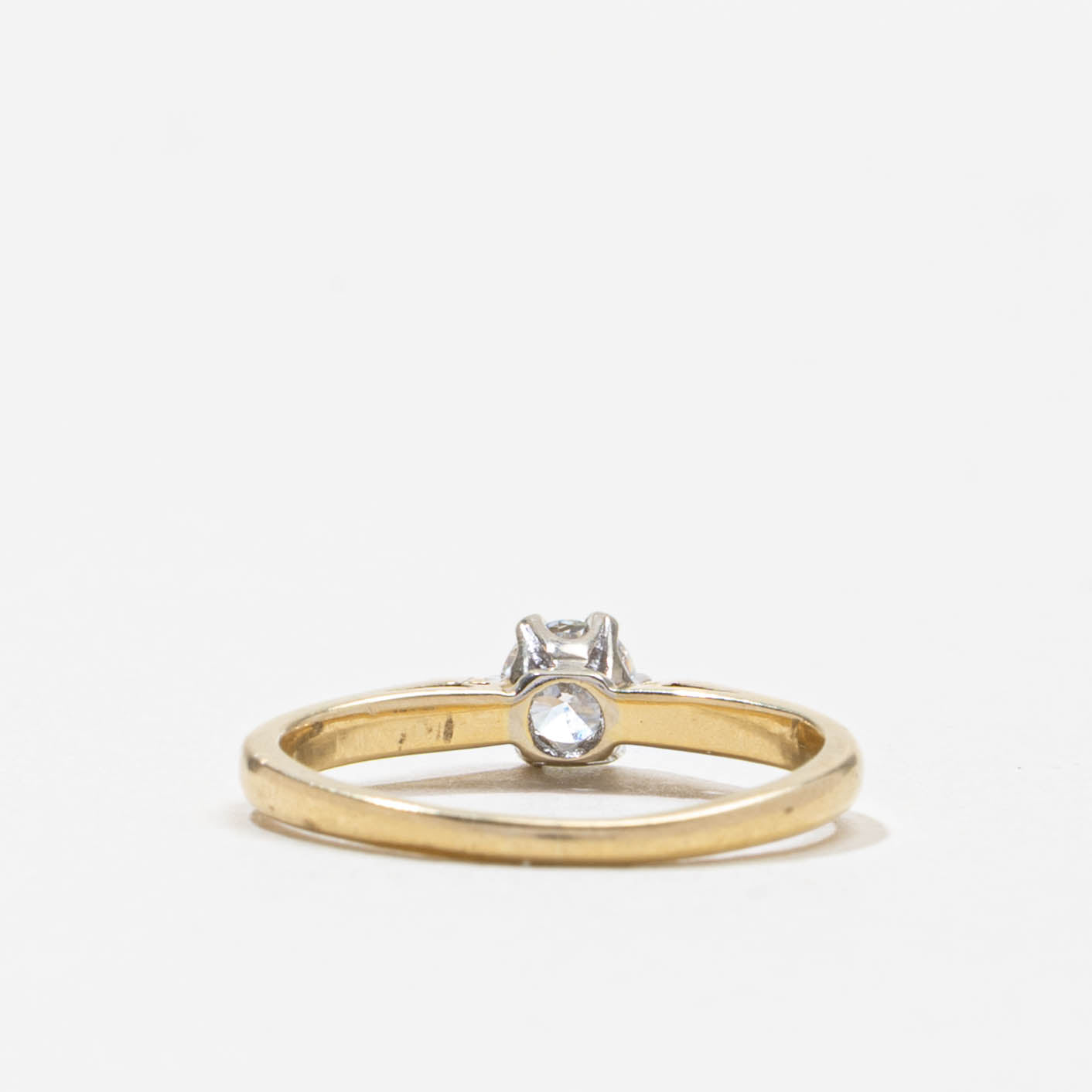 Bague solitaire en diamant | Taille 4,75