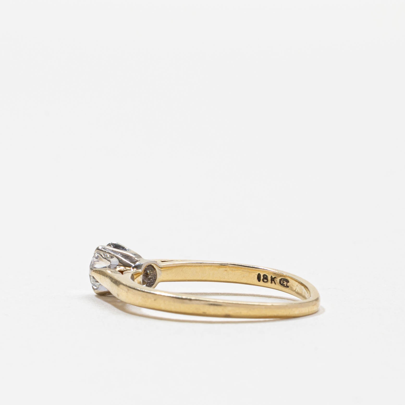 Bague solitaire en diamant | Taille 4,75