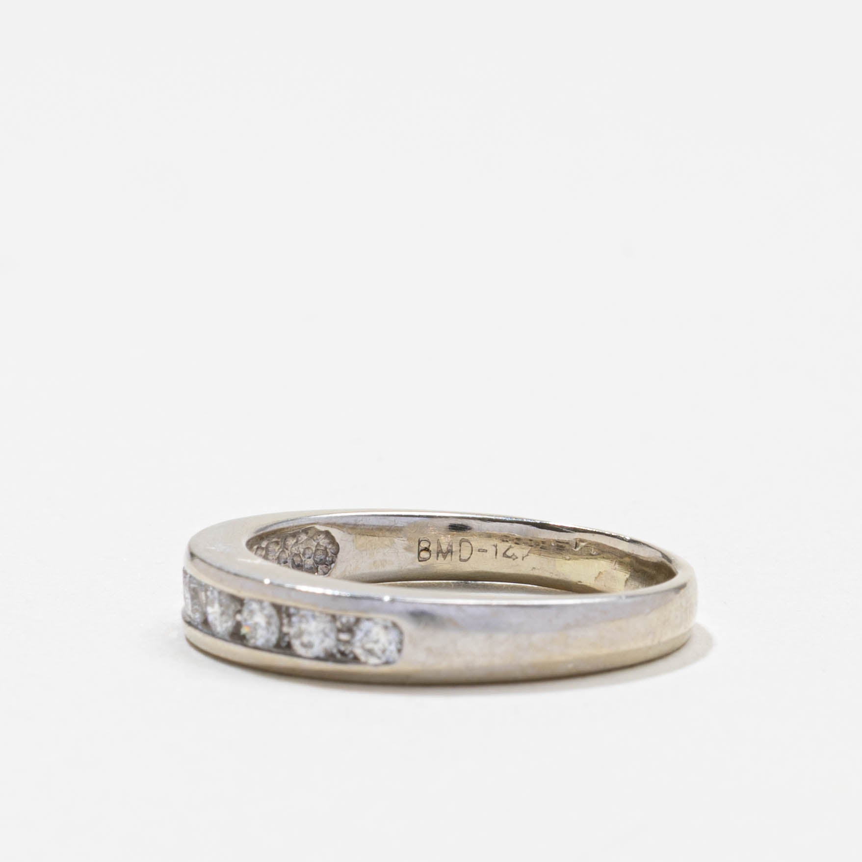 Seven Stone Channel Set Diamond Band | 0.41ctw | SZ 7.5