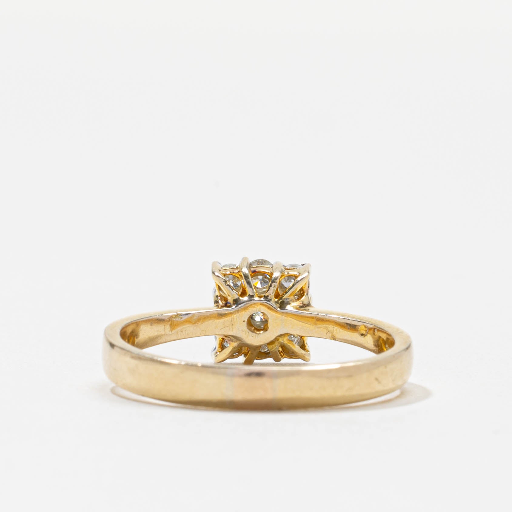 Bague sertie de diamants en grappe | 0,34 ct | Taille 7,5