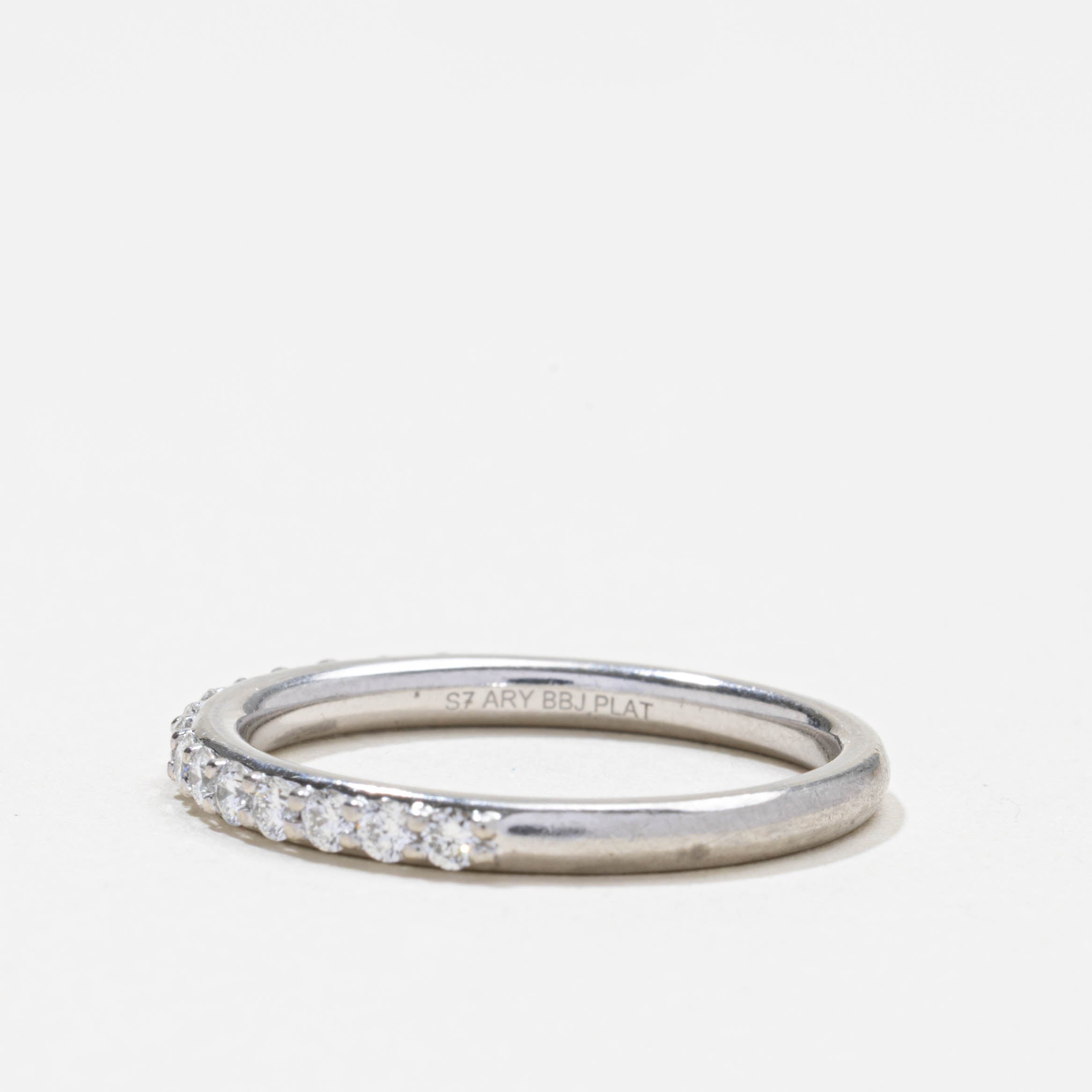 Semi Eternity Diamond Band | 0.38ctw | 2.20mm | SZ 7.0