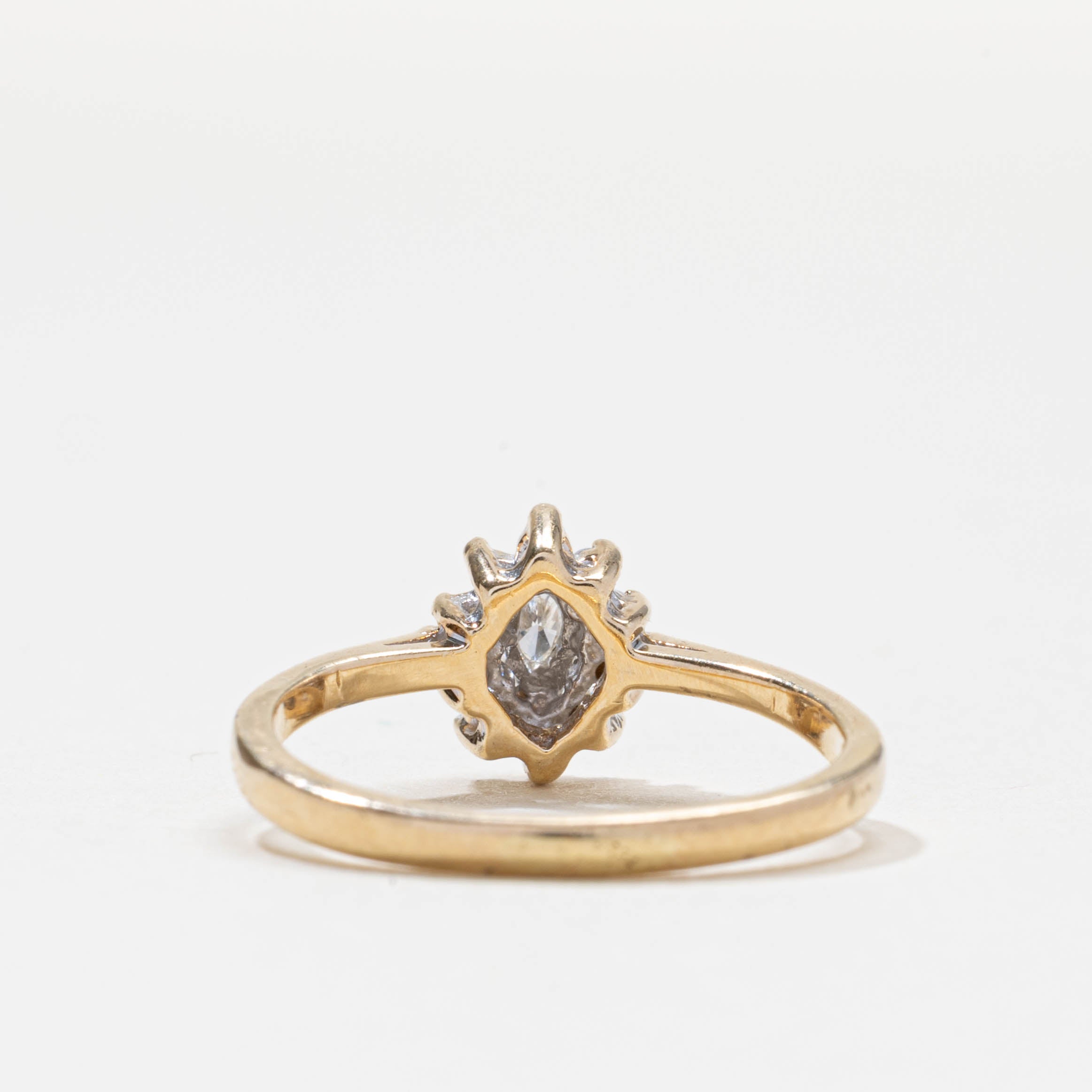 Diamond Petal Cluster Ring | 0.15ctw | SZ 5.0