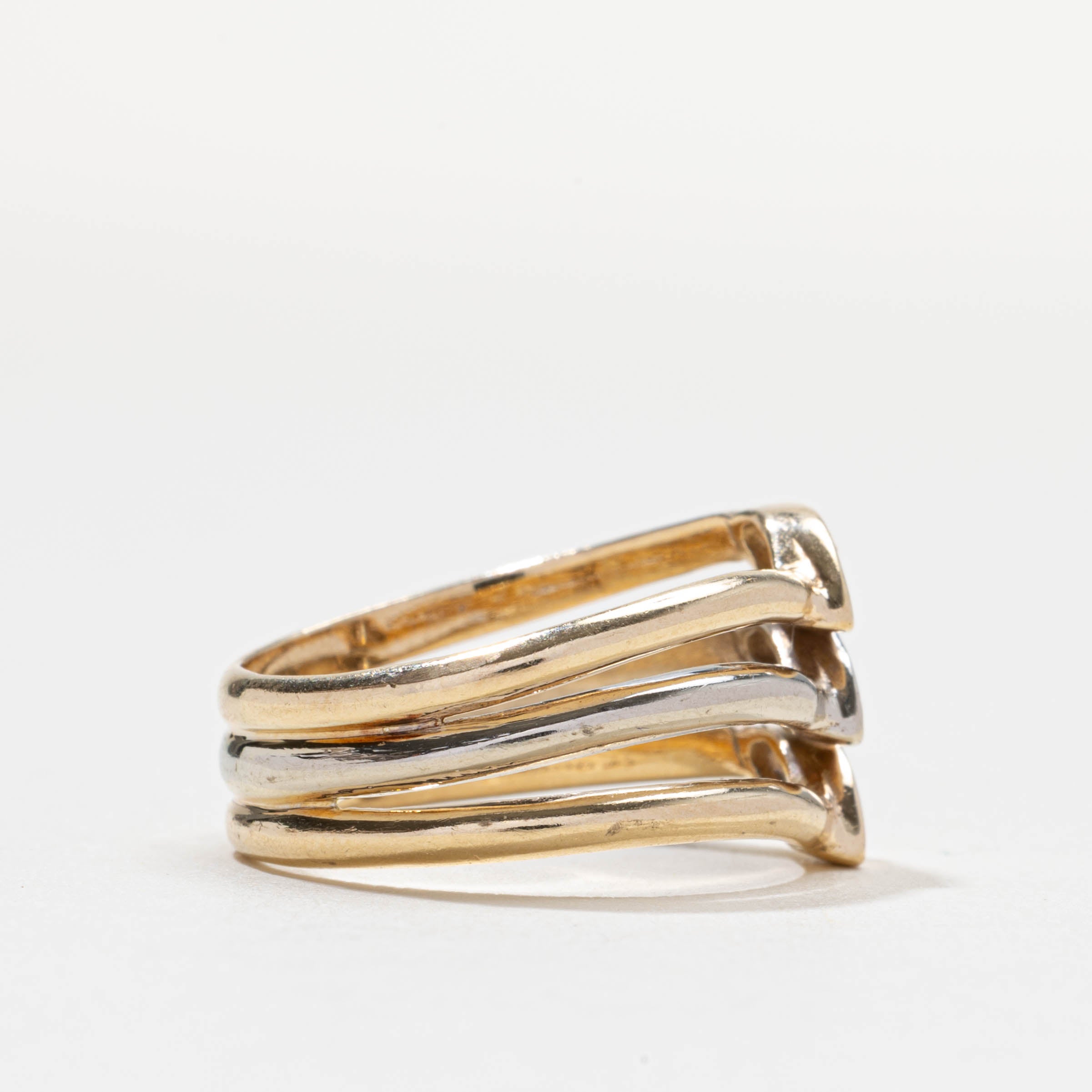 Bague trois diamants | 0,24 ct | Taille 6,75
