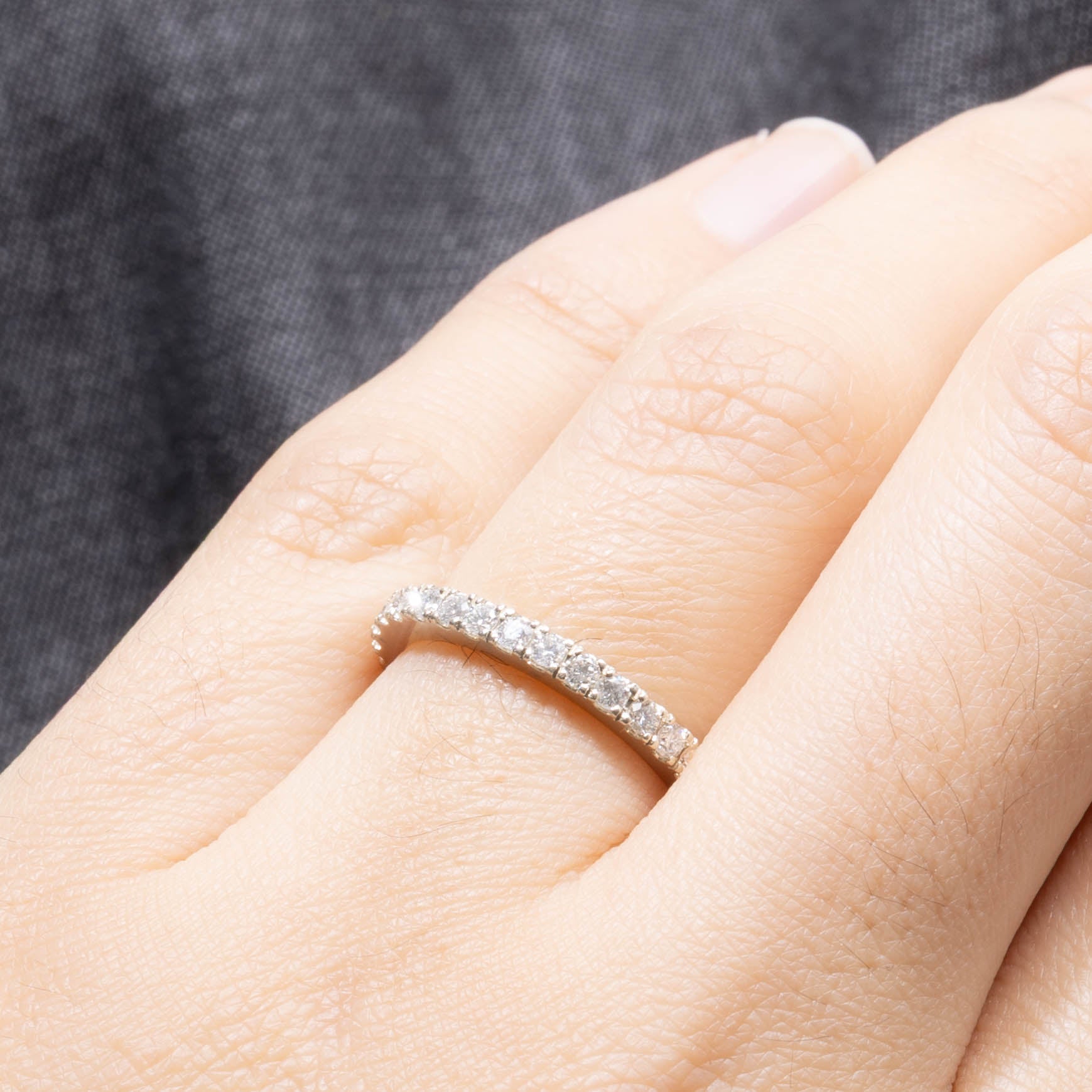 Semi Eternity Diamond Band | 0.52ctw | 2.10mm | SZ 5.75