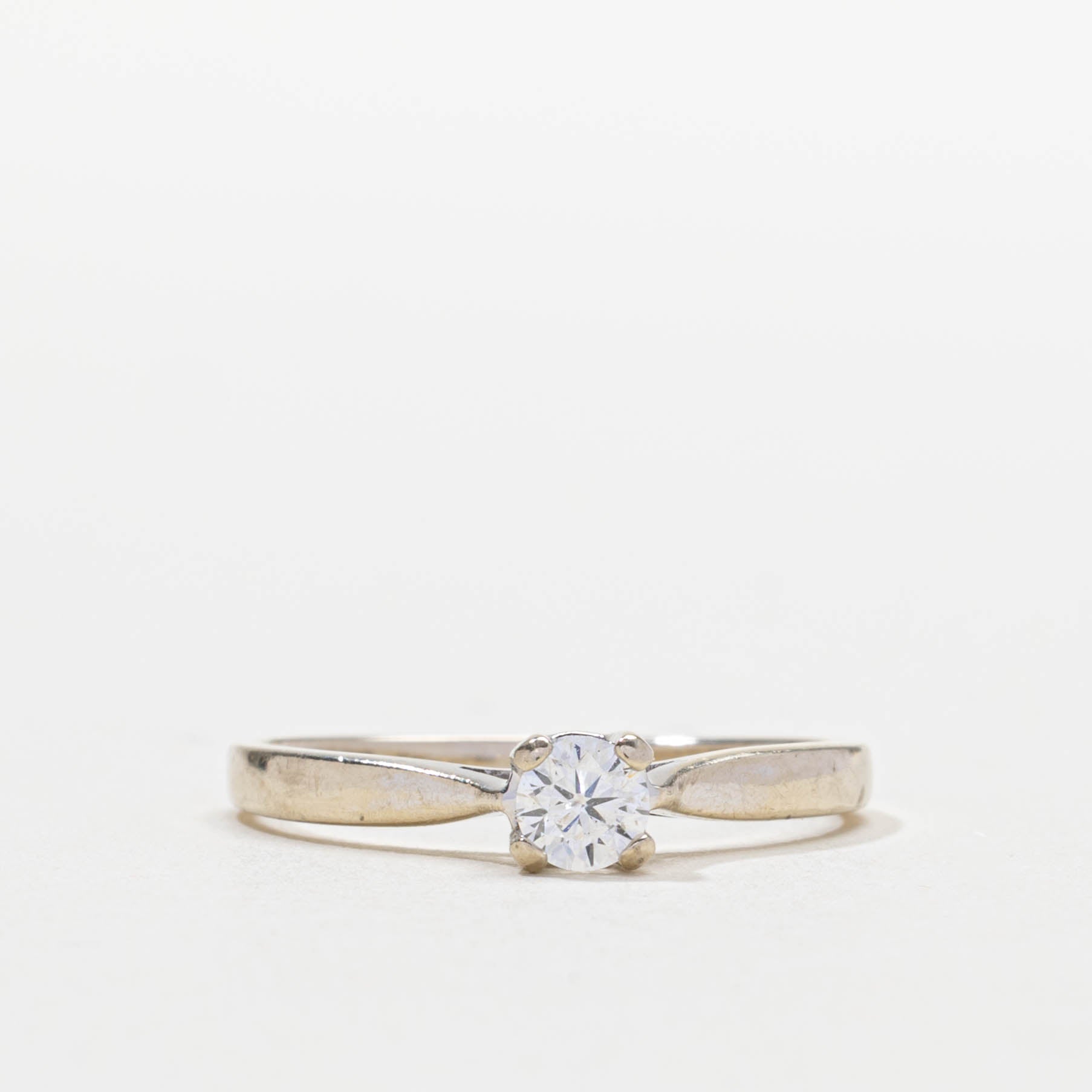 Bague solitaire en diamant | Taille 7,5