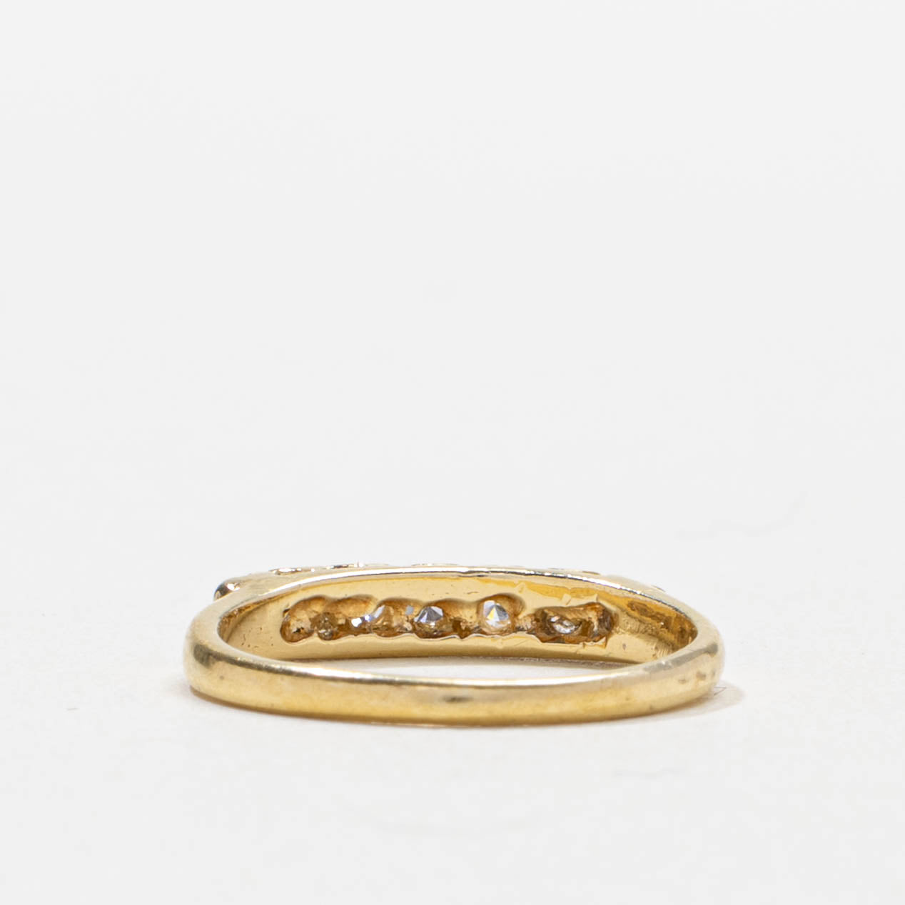 Seven Stone Diamond Band | 0.21ctw | 2.90mm | SZ 3.5
