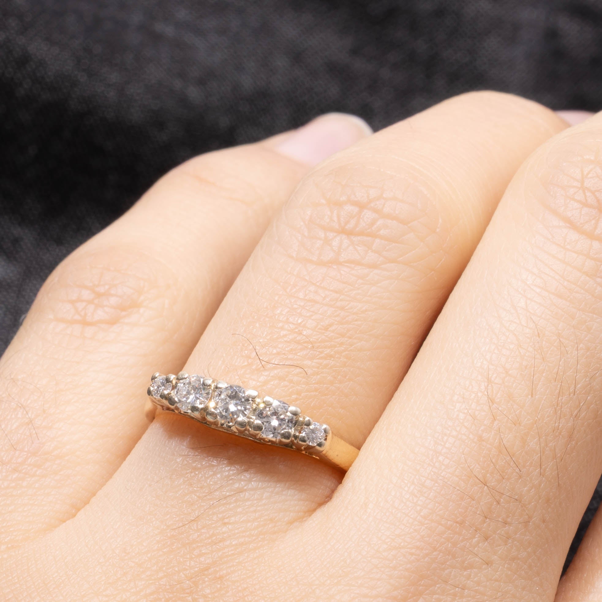 Five Stone Diamond Ring | 0.38ctw | SZ 6.5