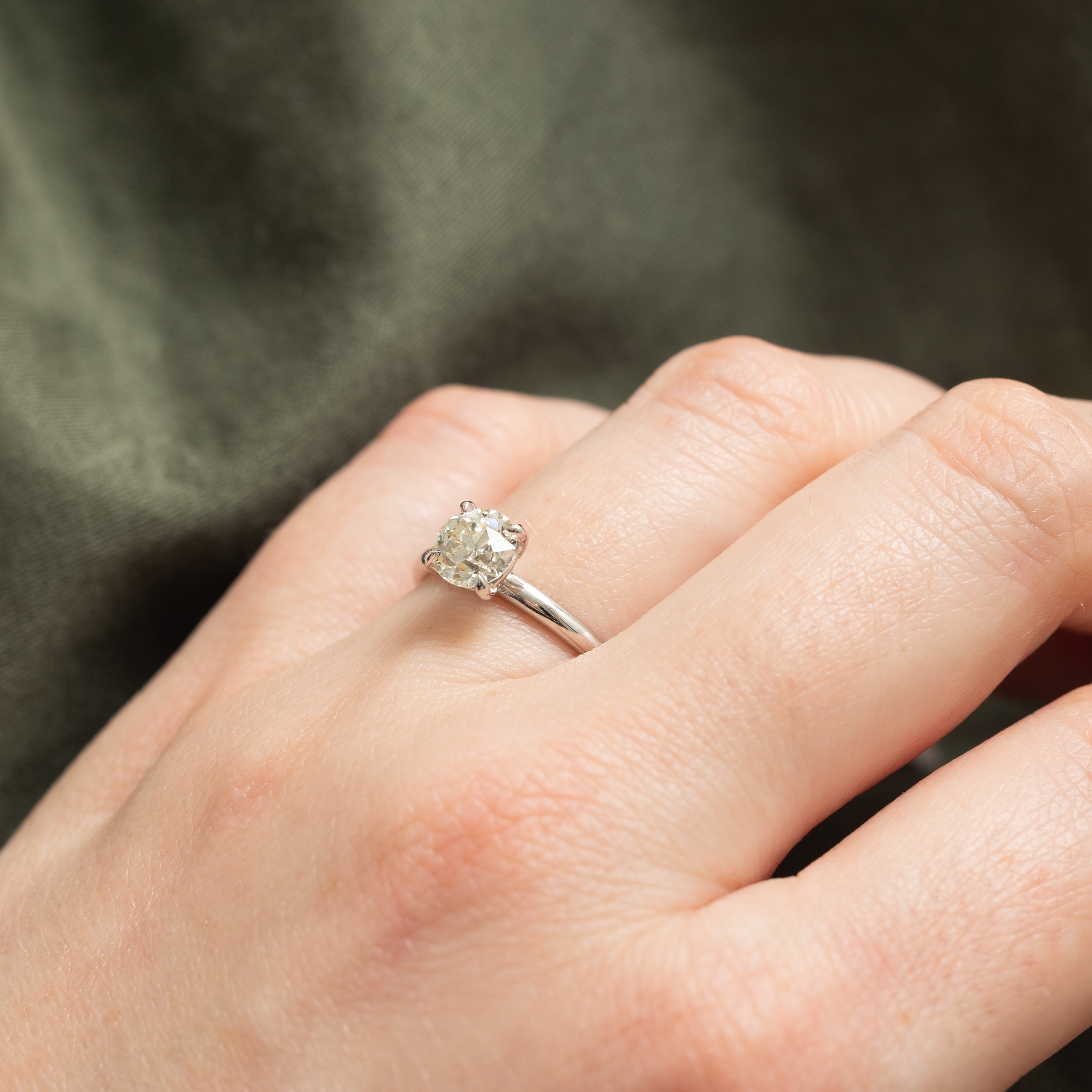 '100 Ways' 14k Old European Diamond Ring | 0.95ct | SZ 6.75