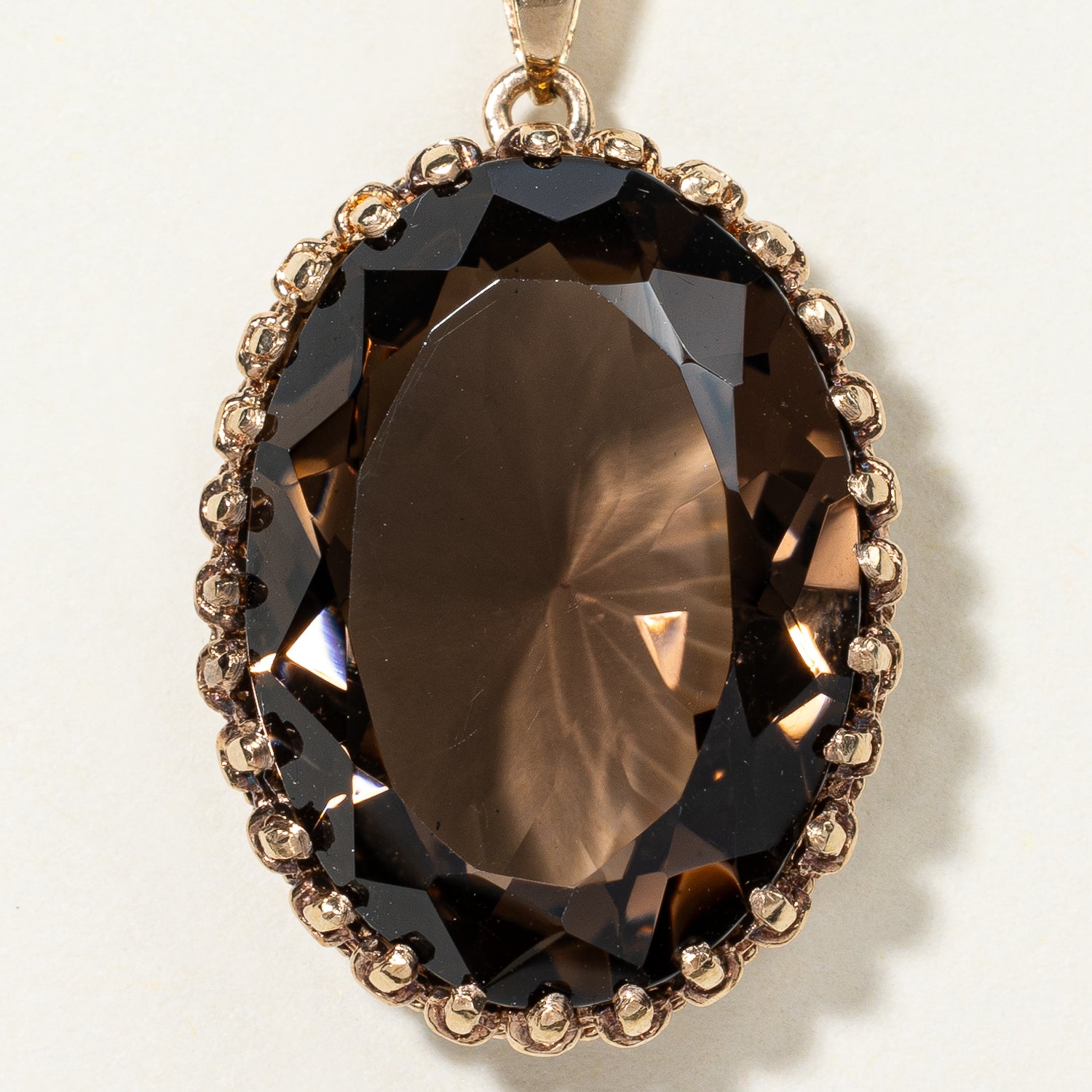 Smoky Quartz Pendant | 22.30ct |