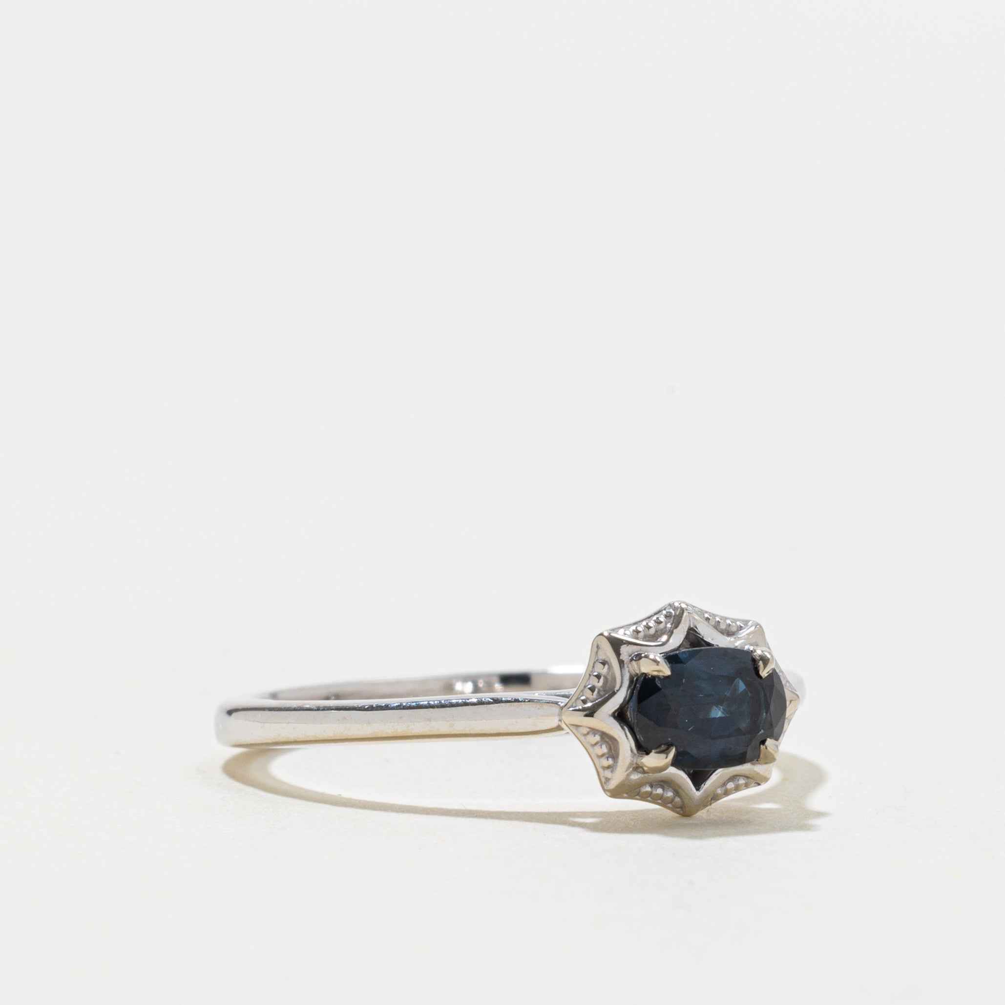 '100 Ways' 10k East West Sappire Ring | 0.62ct | SZ 7.25