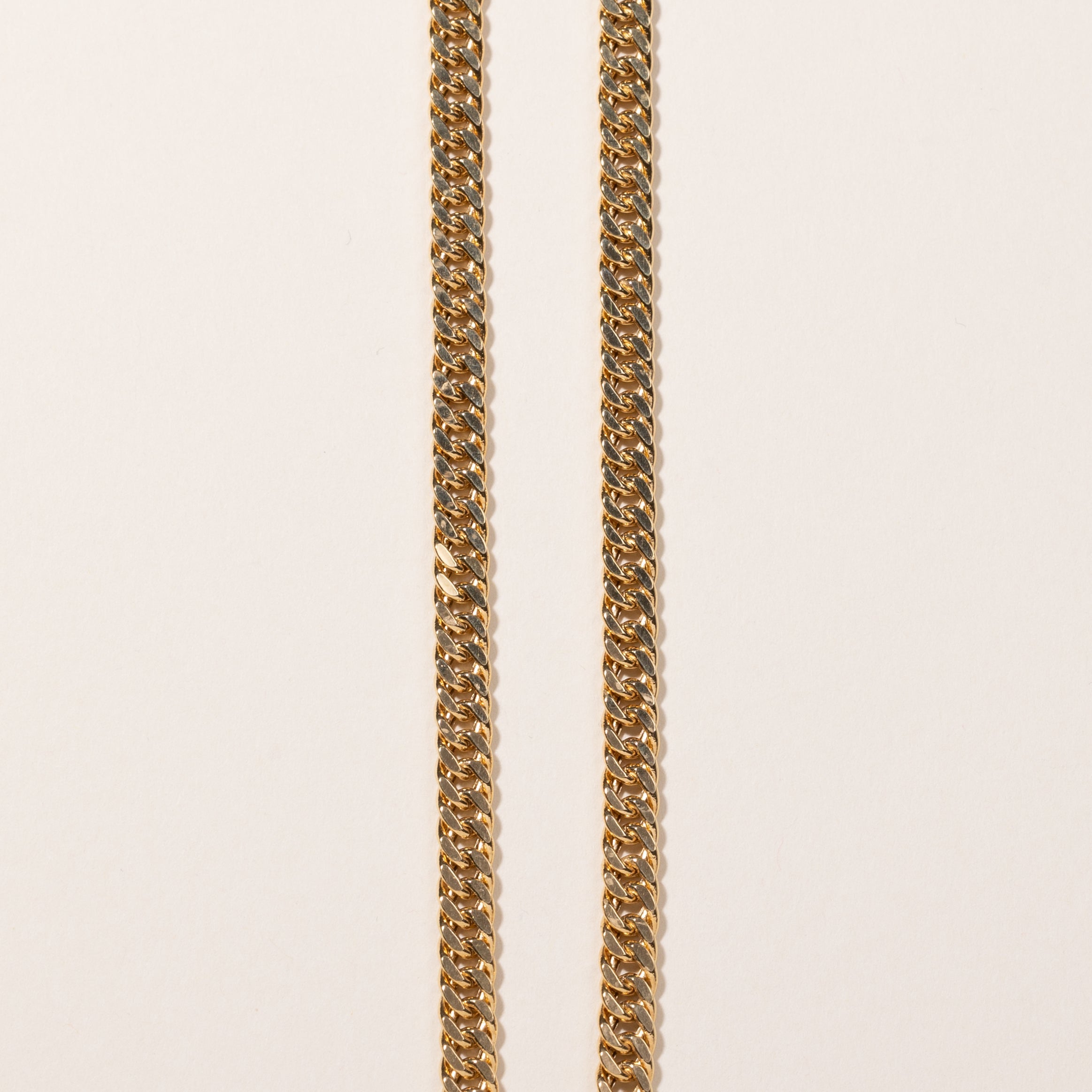18k Yellow Gold Cuban Link Chain | 25"