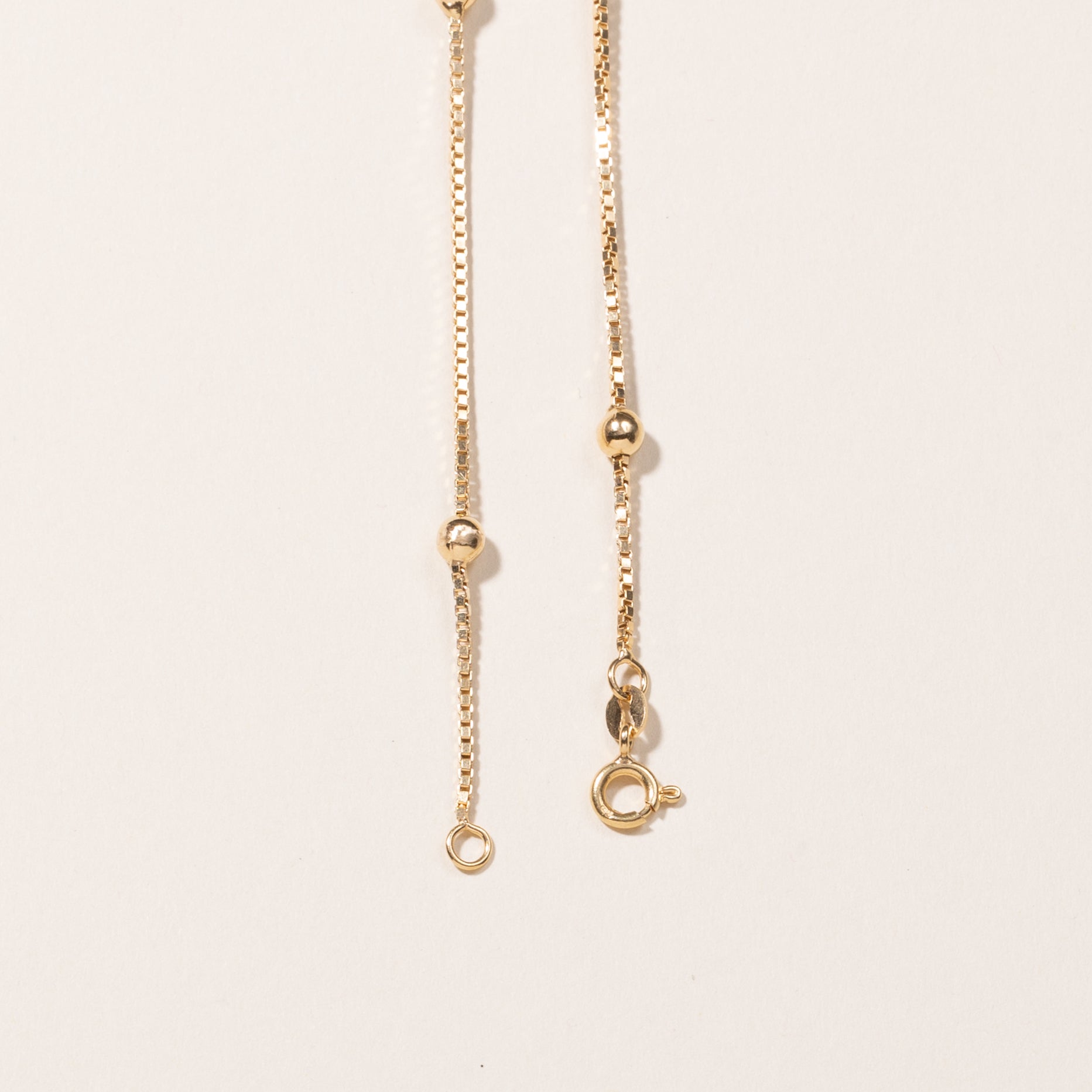 18k Yellow Gold Satellite Chain | 16