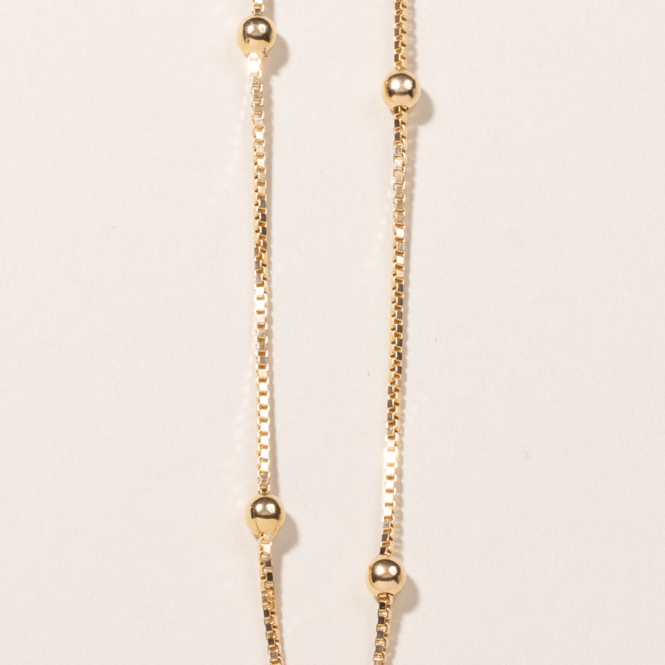 18k Yellow Gold Satellite Chain | 16