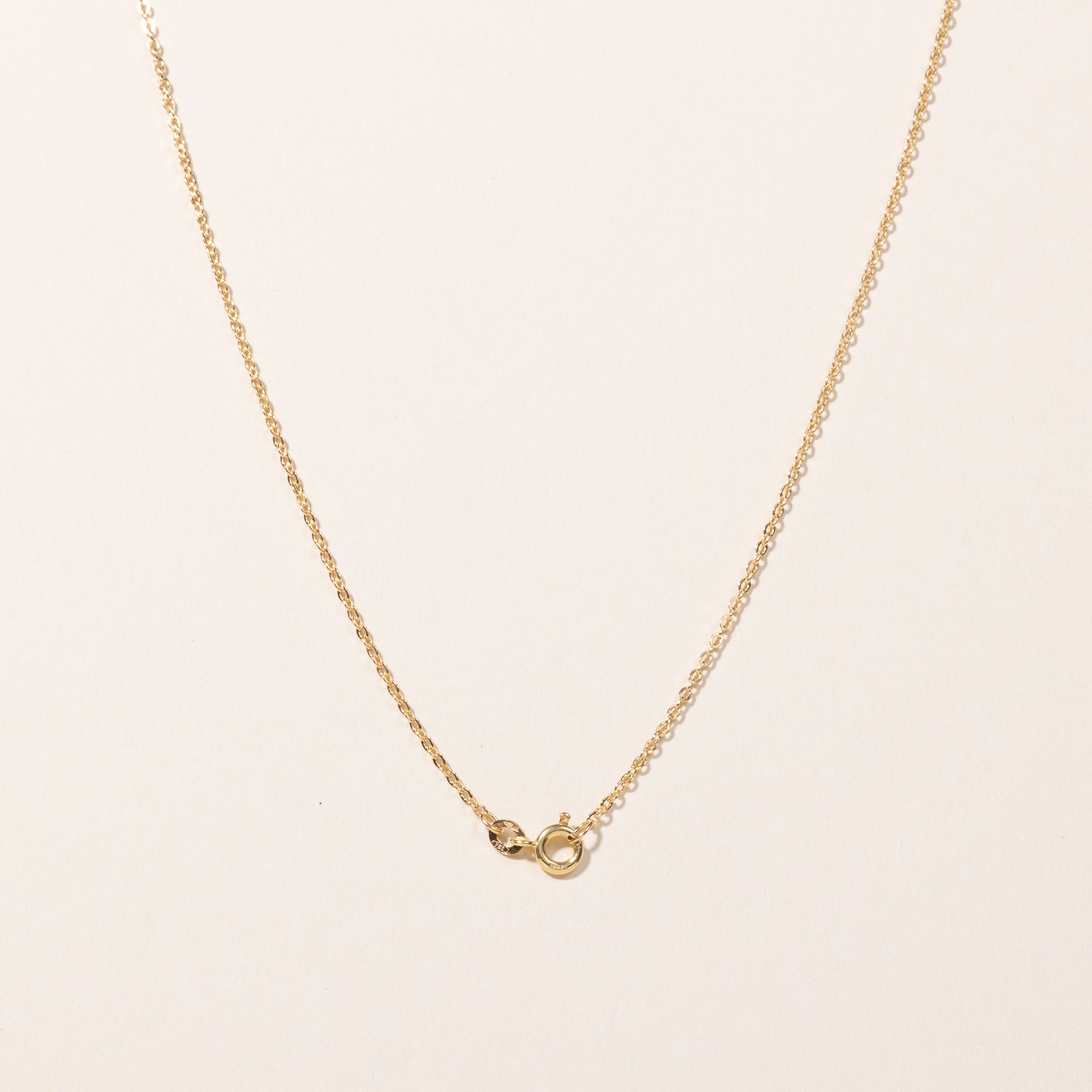 18k Yellow Gold Rolo Chain | 19"