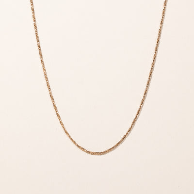 10k Yellow Gold Chain | 24