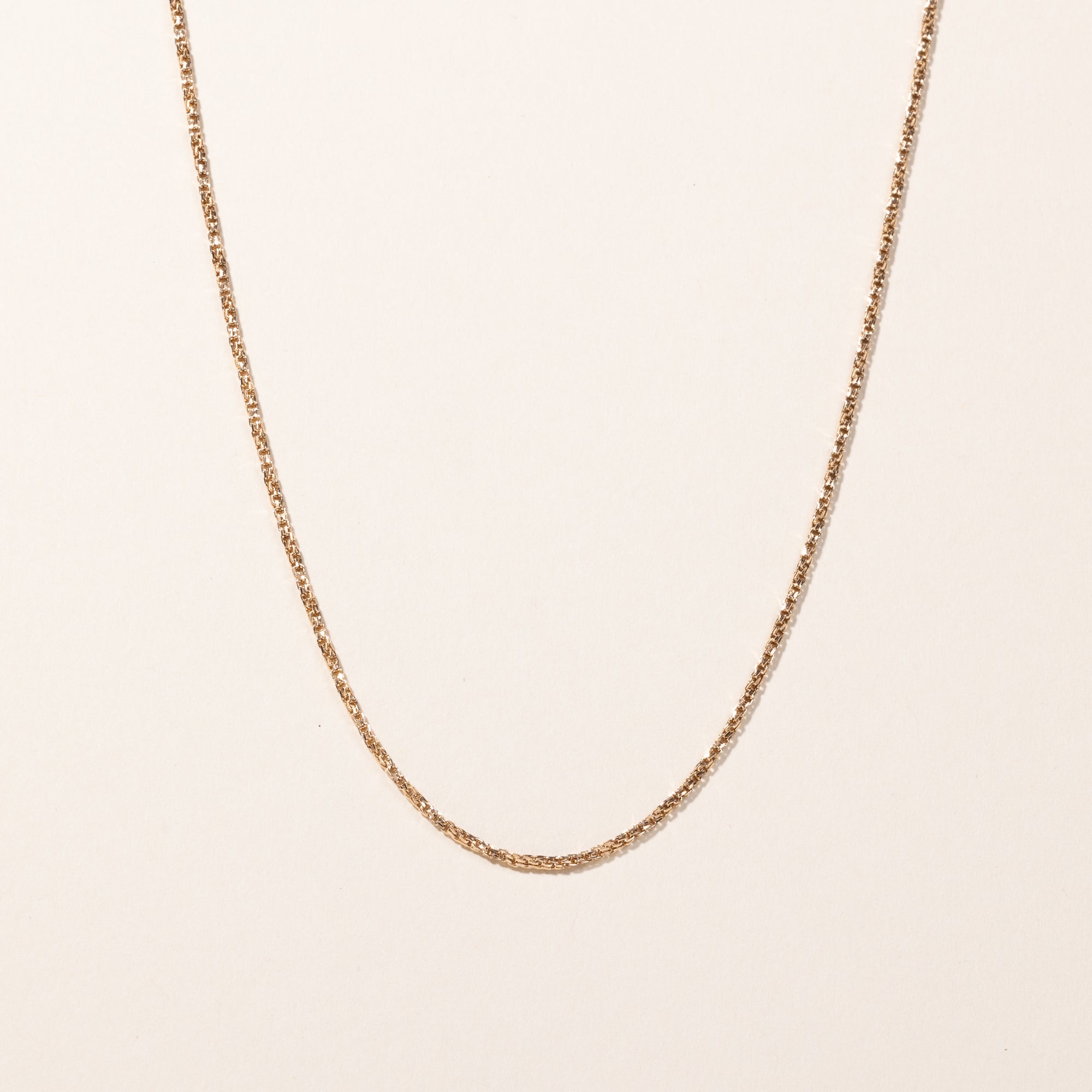 10k Yellow Gold Chain | 24