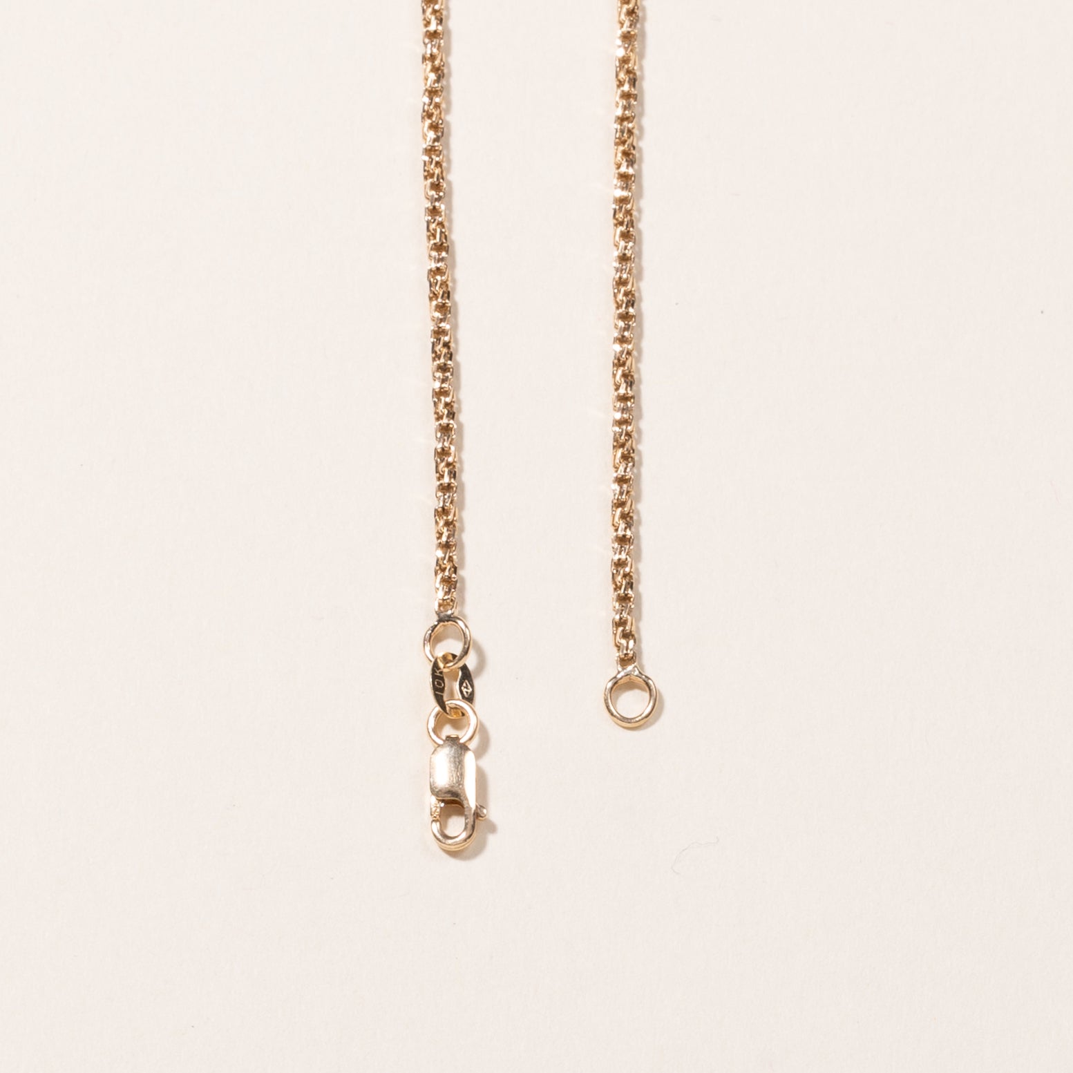 10k Yellow Gold Chain | 24