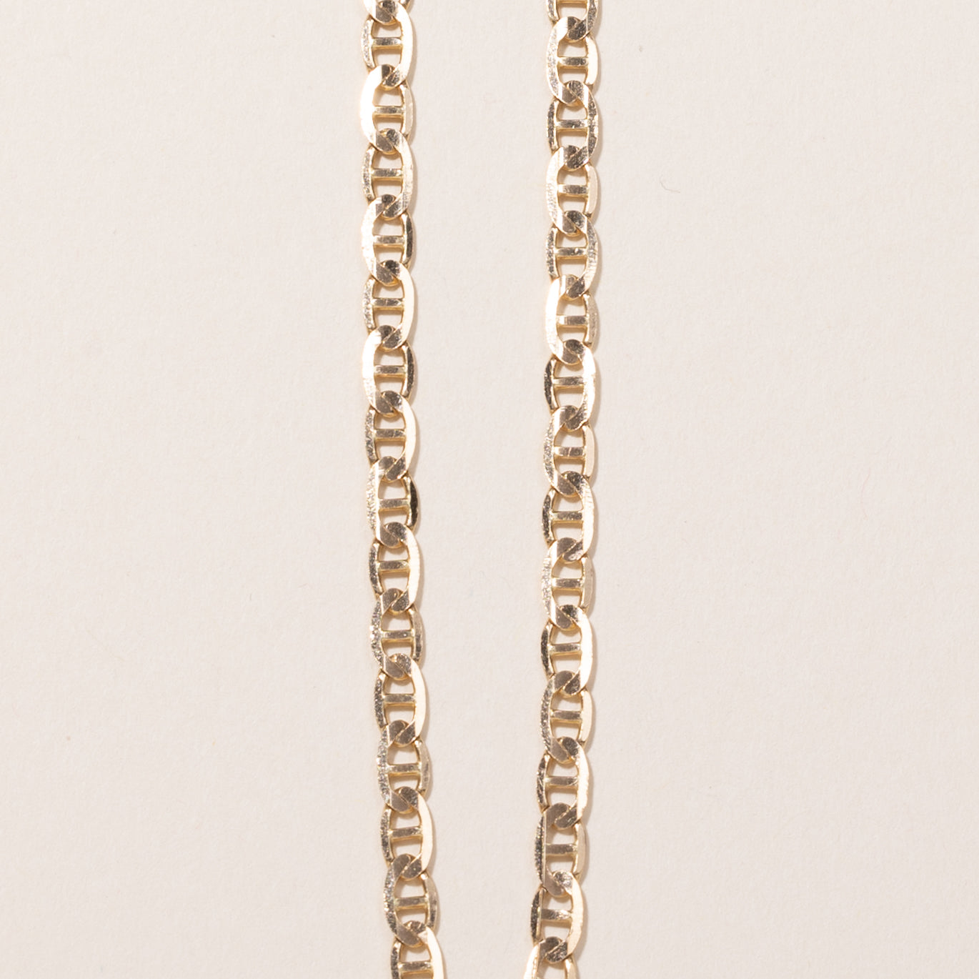 14k Yellow Gold Anchor Chain | 20