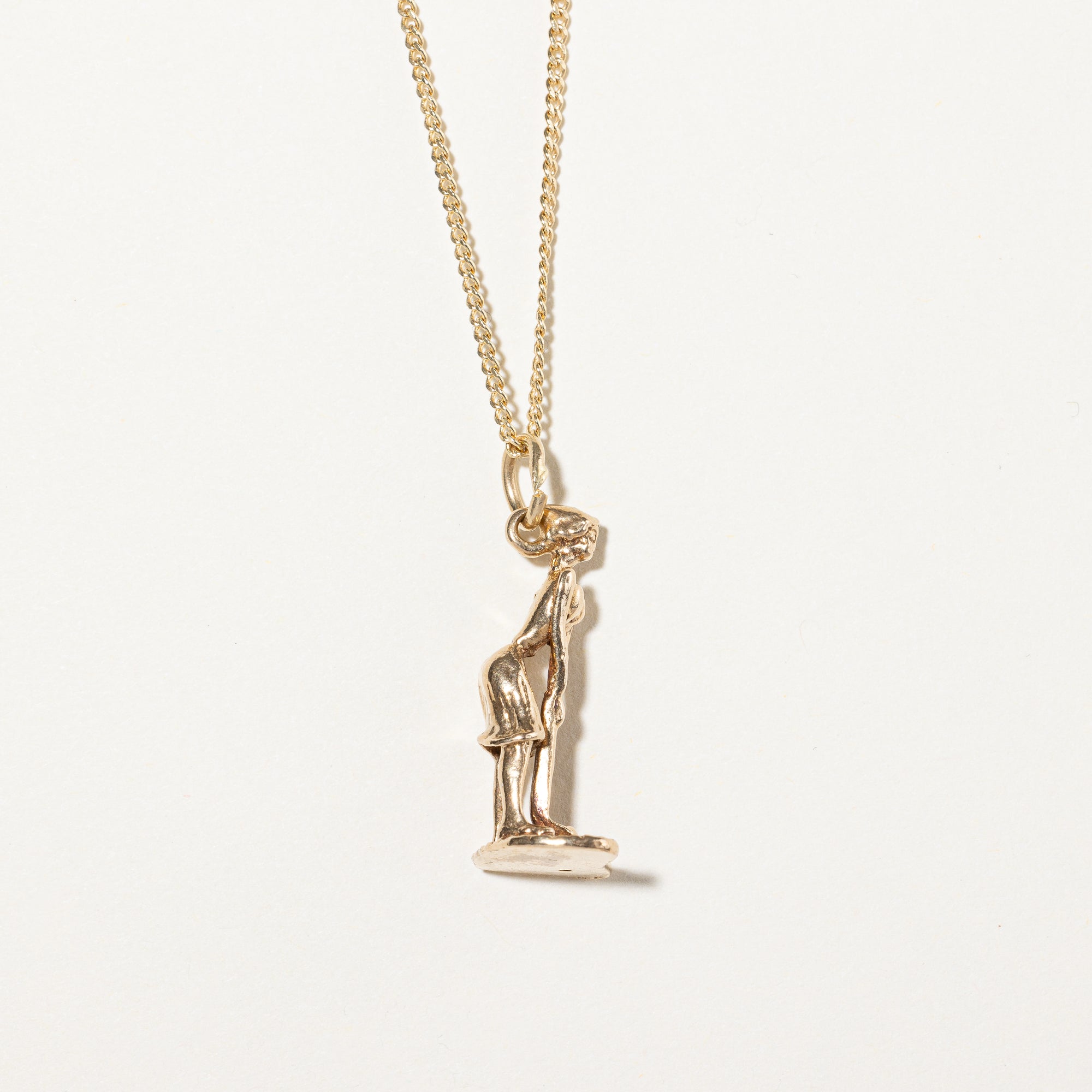 10k Yellow Gold Golfer Charm |