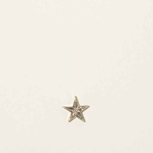 Diamond Star Pendant | 0.01ct |