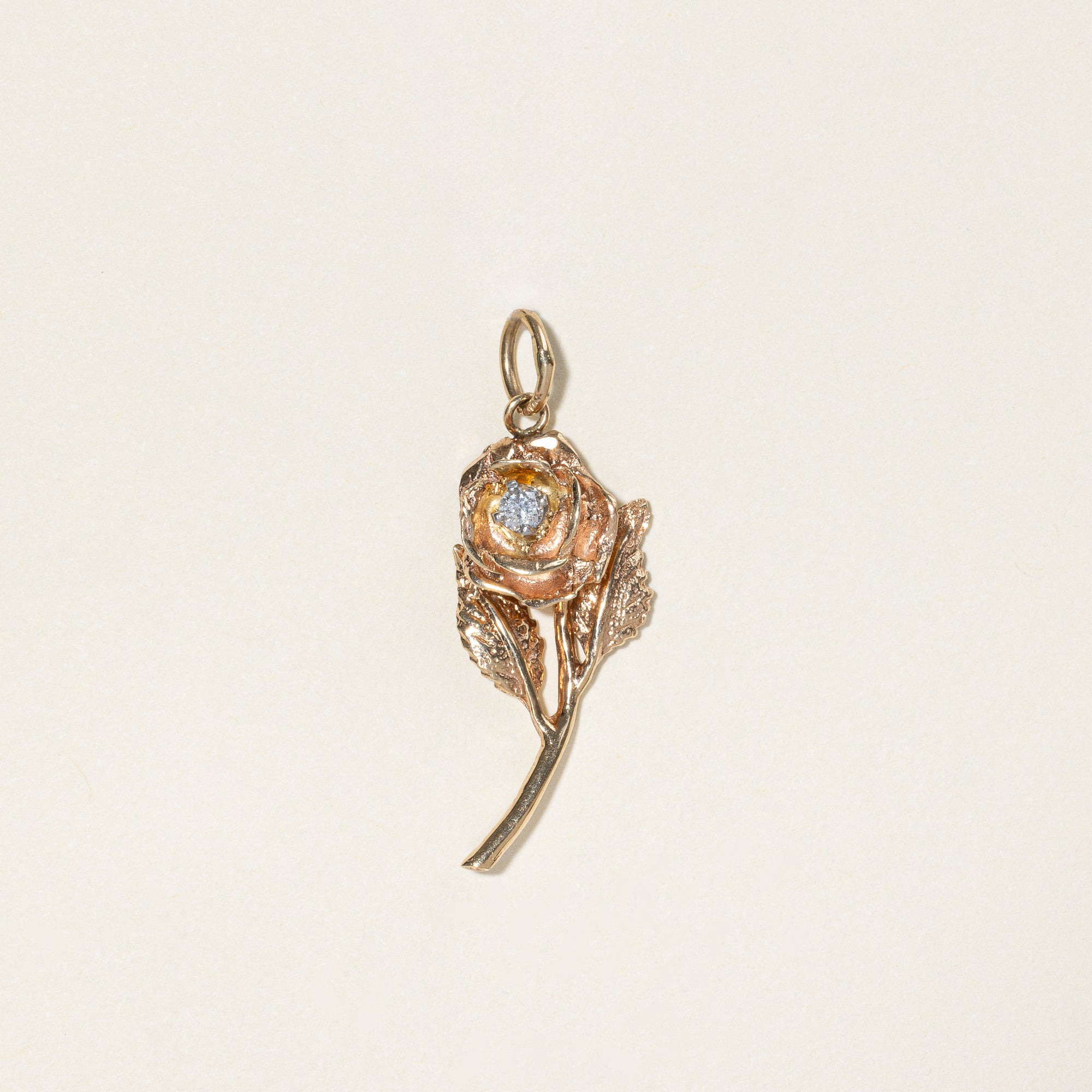 Diamond Flower Charm | 0.07ct |