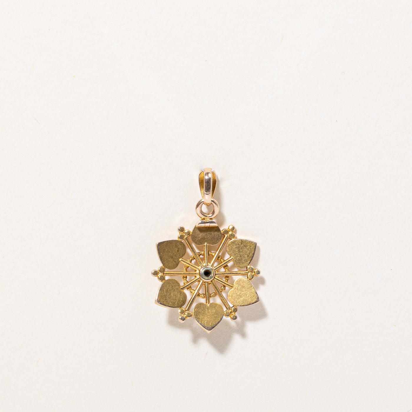 Vintage Diamond & Pearl Pendant | 0.07ct |