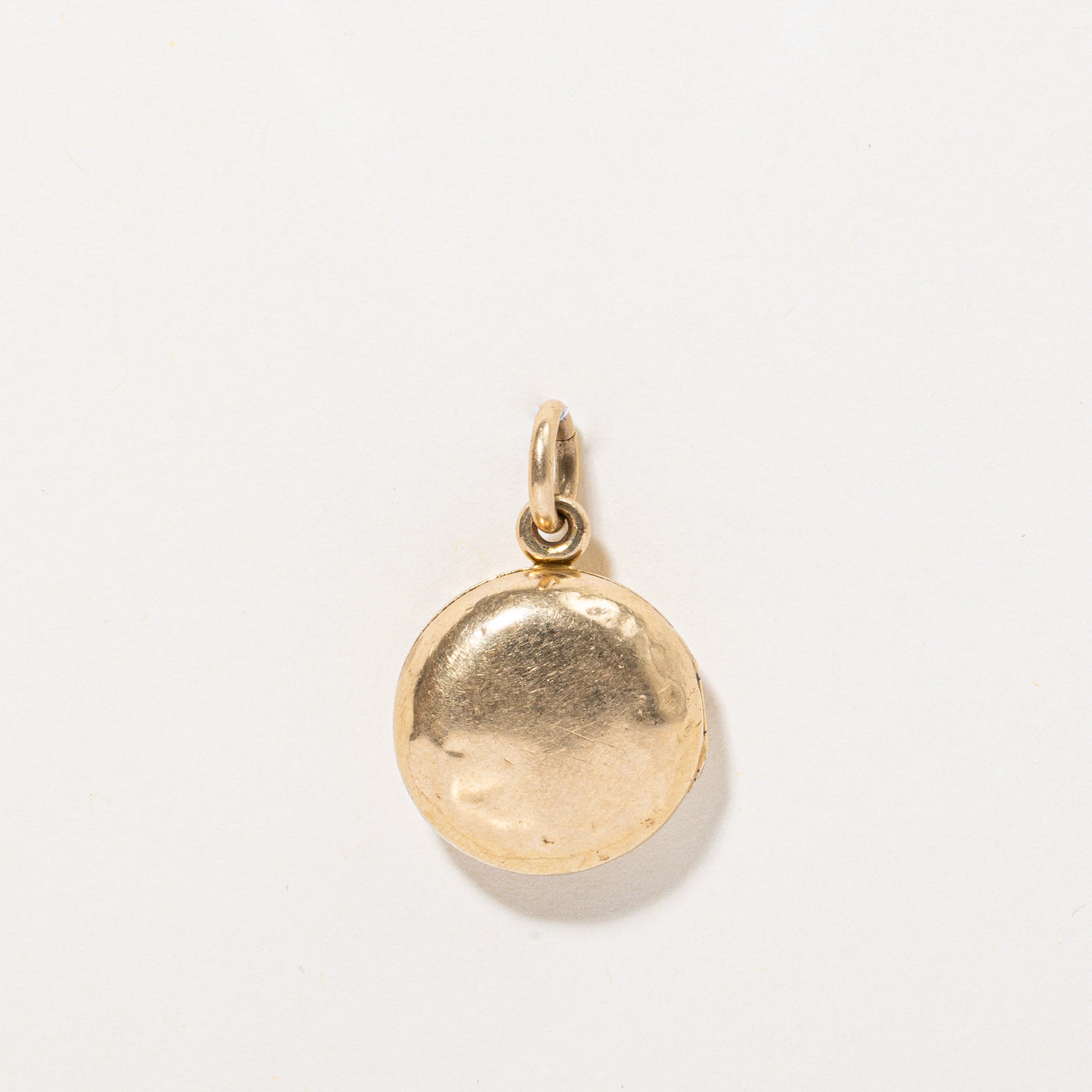 18k Yellow Gold Compass Pendant