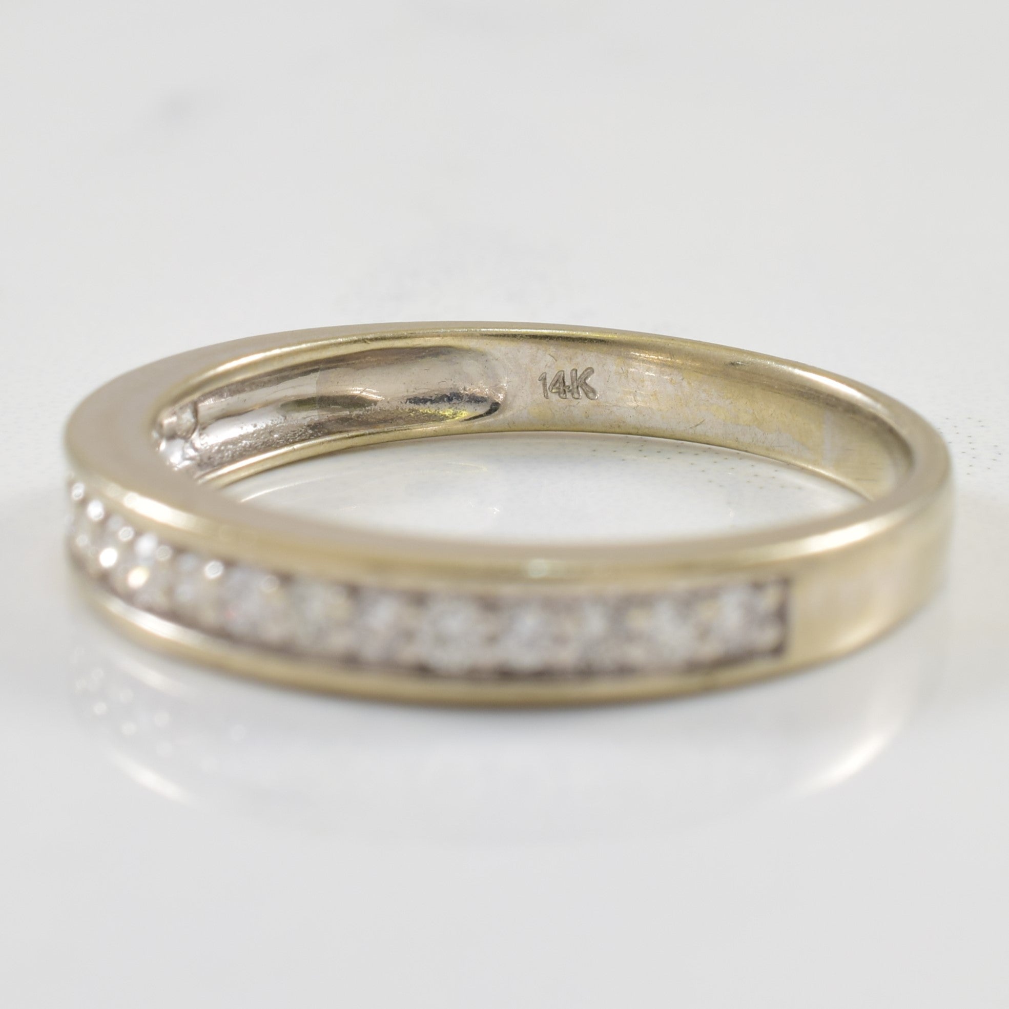 Semi Eternity Diamond Band | 0.18ctw | SZ 7 |