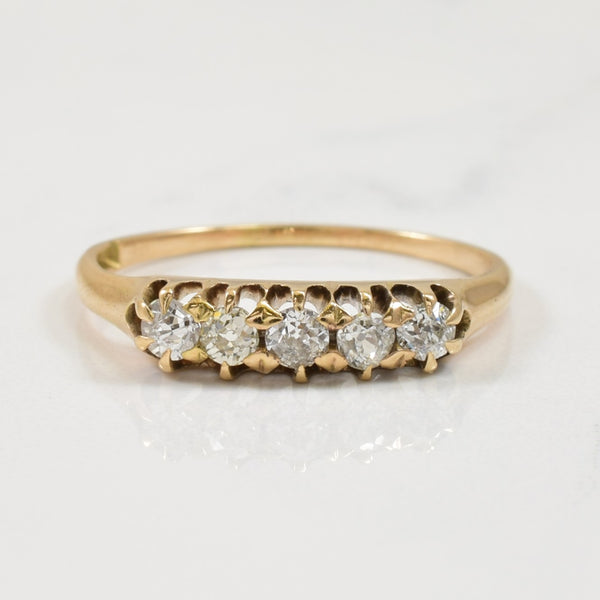 Five Stone Diamond Ring | 0.30ctw | SZ 7.25 |