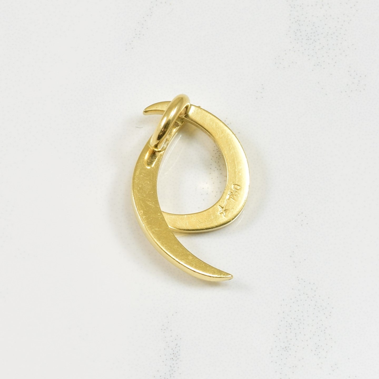 18k Yellow Gold Pendant