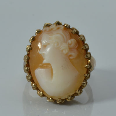 Cameo Vintage 10k Gold Ring | SZ 7 | 5.0ctw