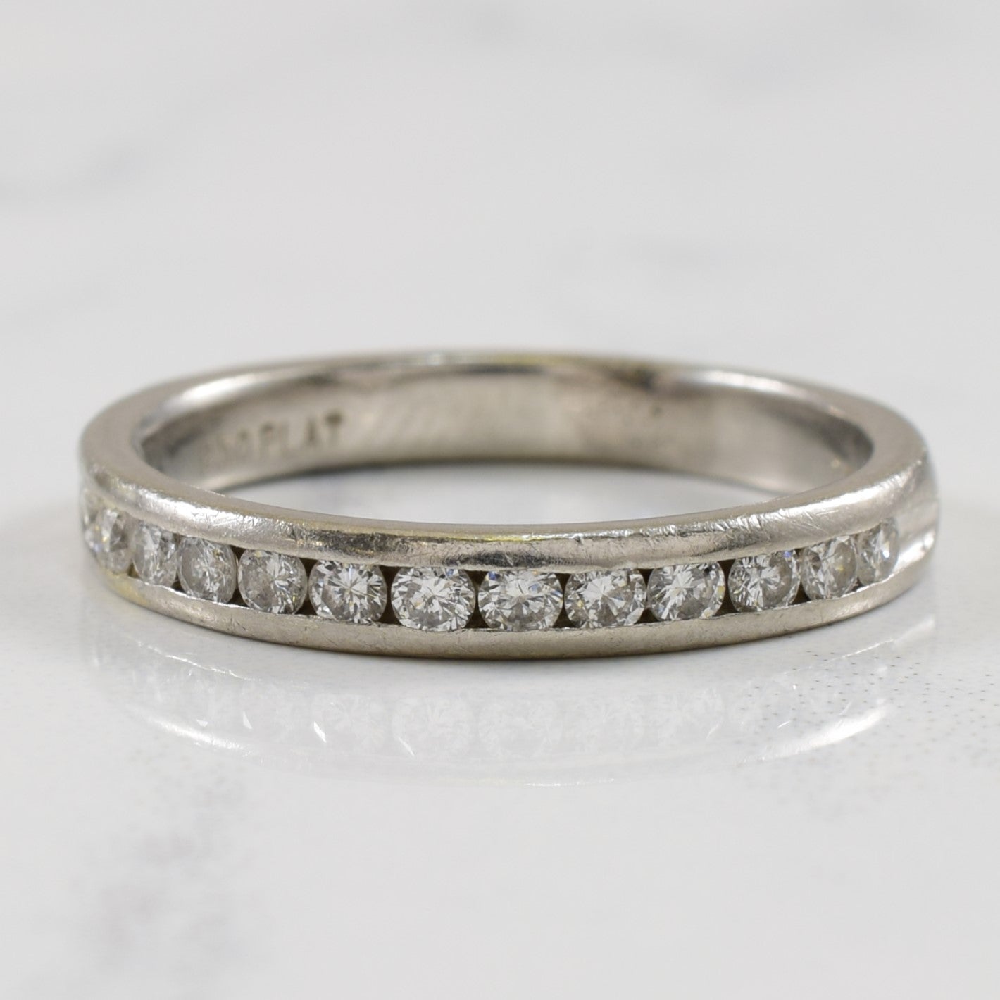 Platinum & Diamond Band | 0.26ctw | SZ 5 |