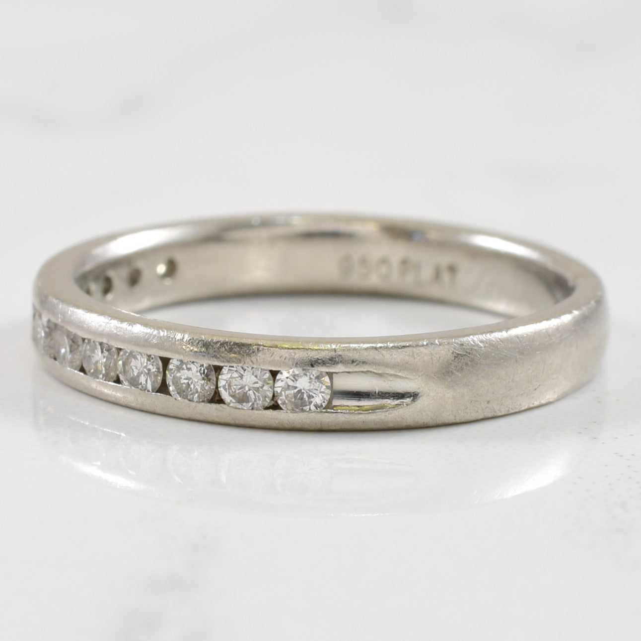 Platinum & Diamond Band | 0.26ctw | SZ 5 |