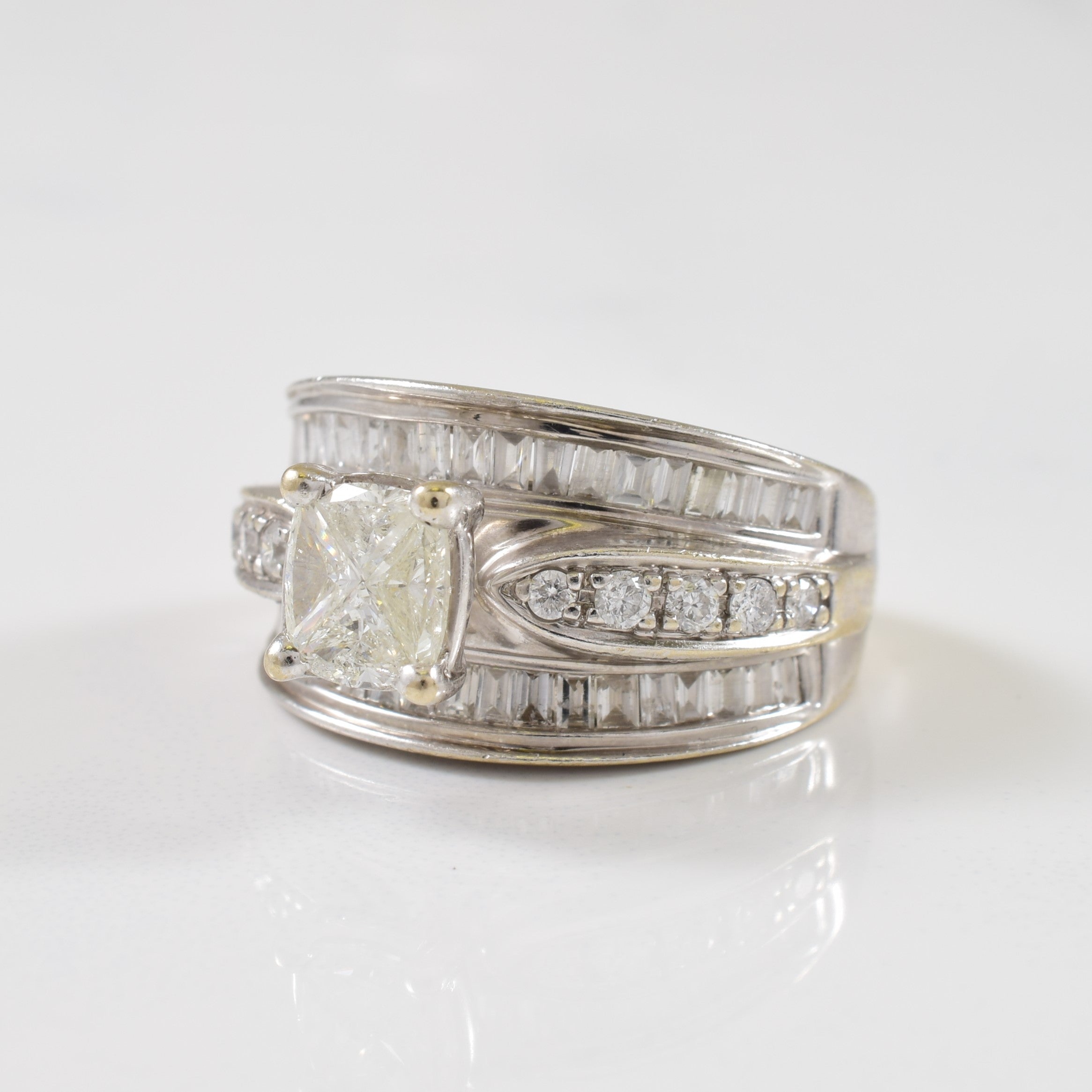 Diamond Wedding Engagement Ring | 1.44ctw | SZ 4.75 |