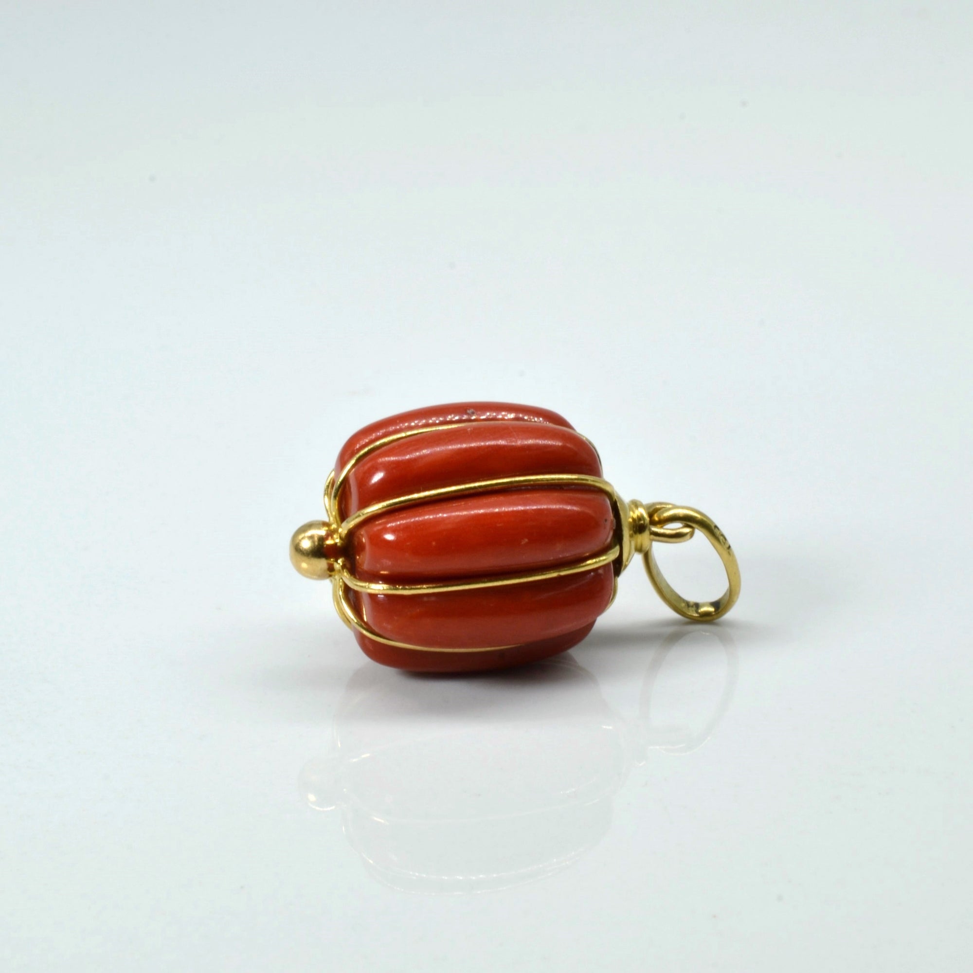 Carved Coral Pendant | 18.50ct |