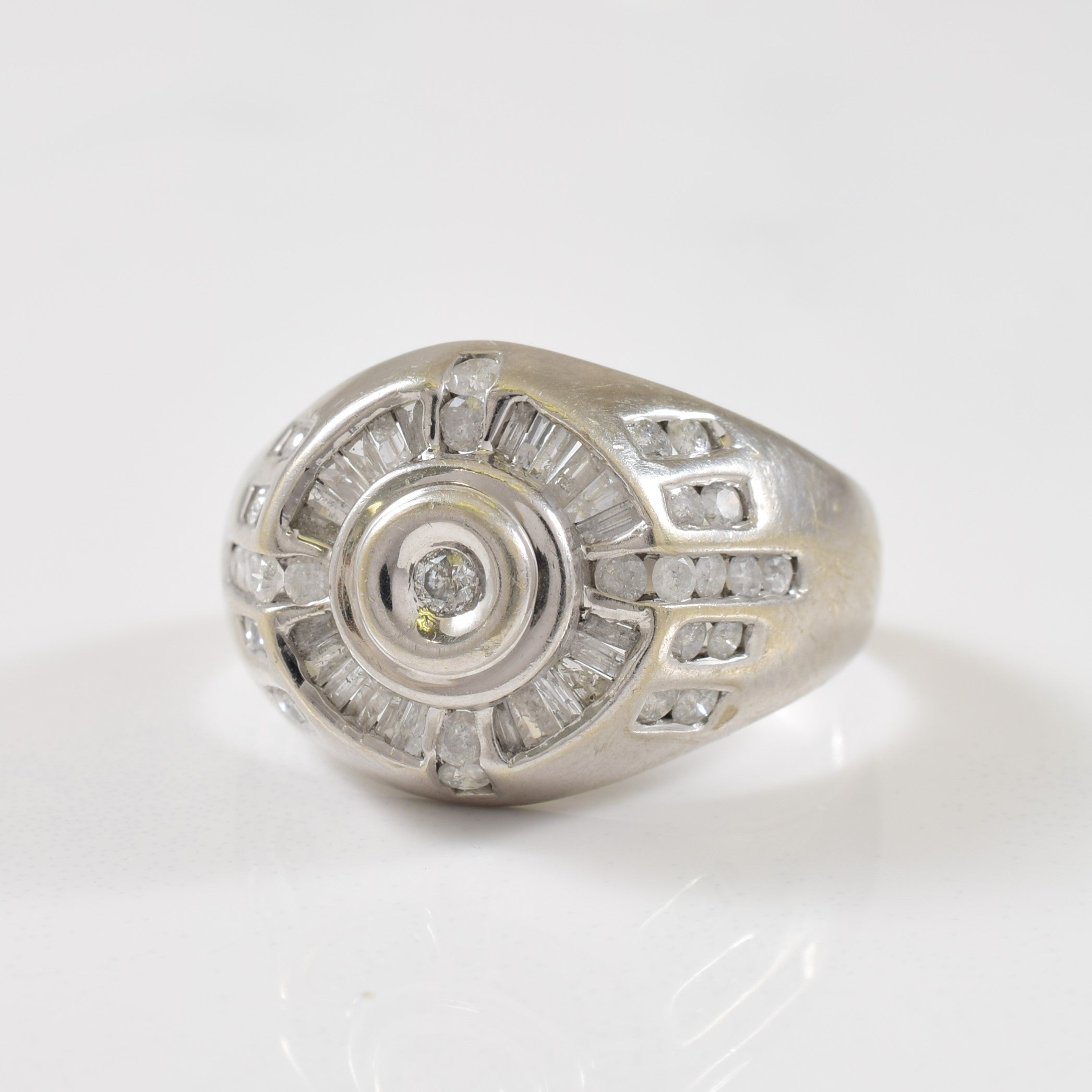 Diamond Halo Ring | 1.02ctw | SZ 8.25 |