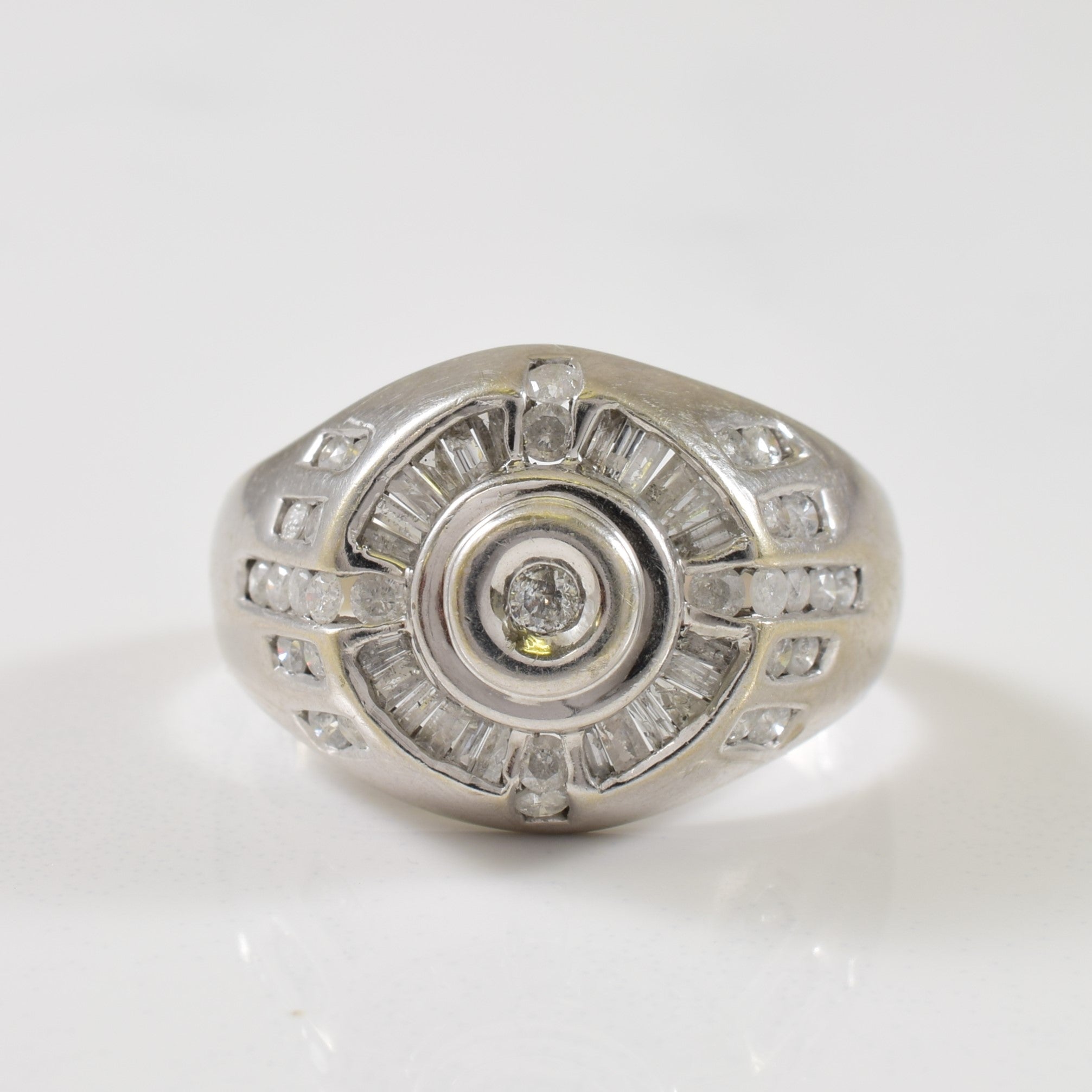 Diamond Halo Ring | 1.02ctw | SZ 8.25 |