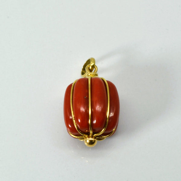 Carved Coral Pendant | 18.50ct |