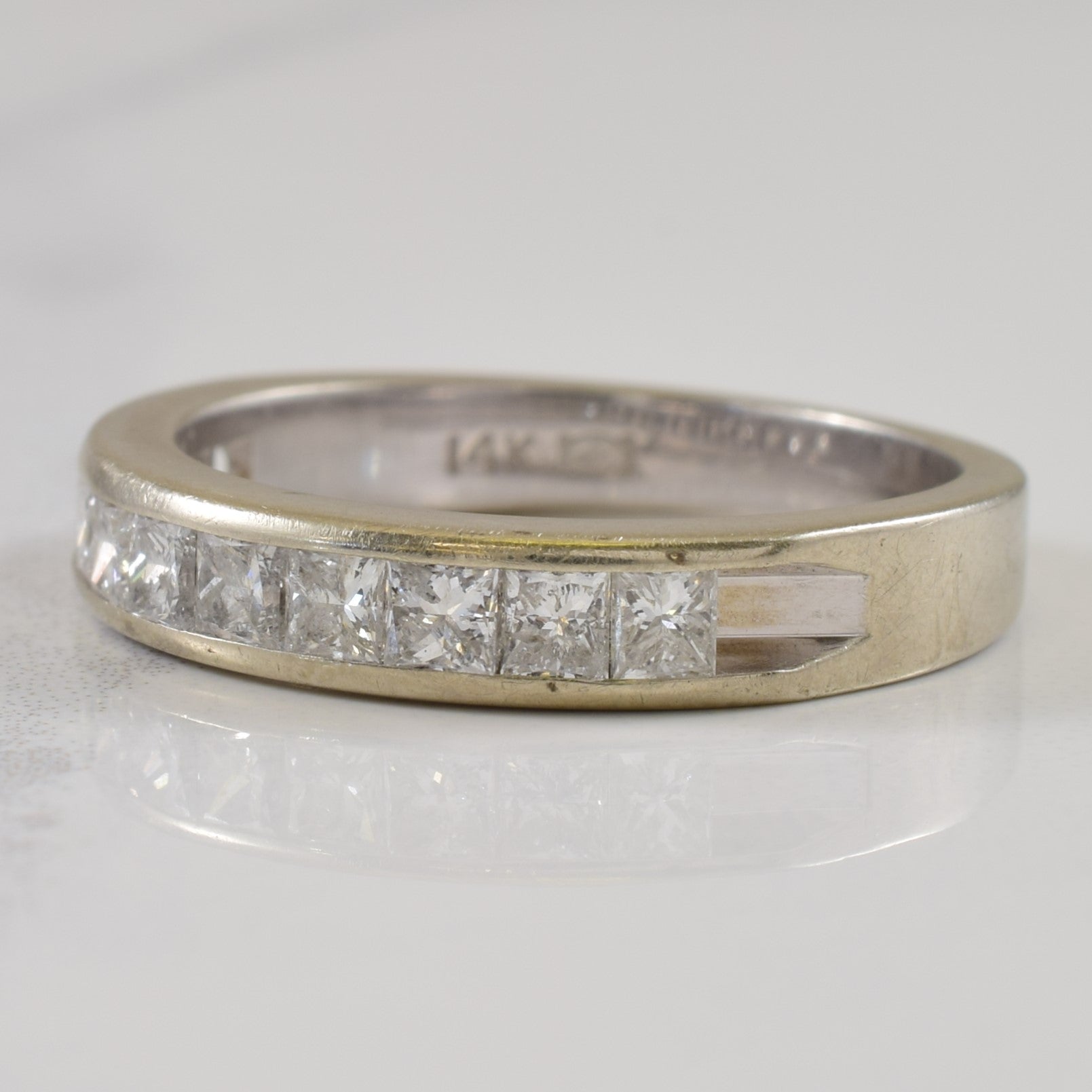 Channel Set Diamond Band | 0.77ctw | SZ 7 |