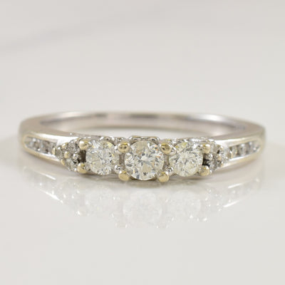 Cathedral Diamond Ring | 0.33ctw | SZ 7 |