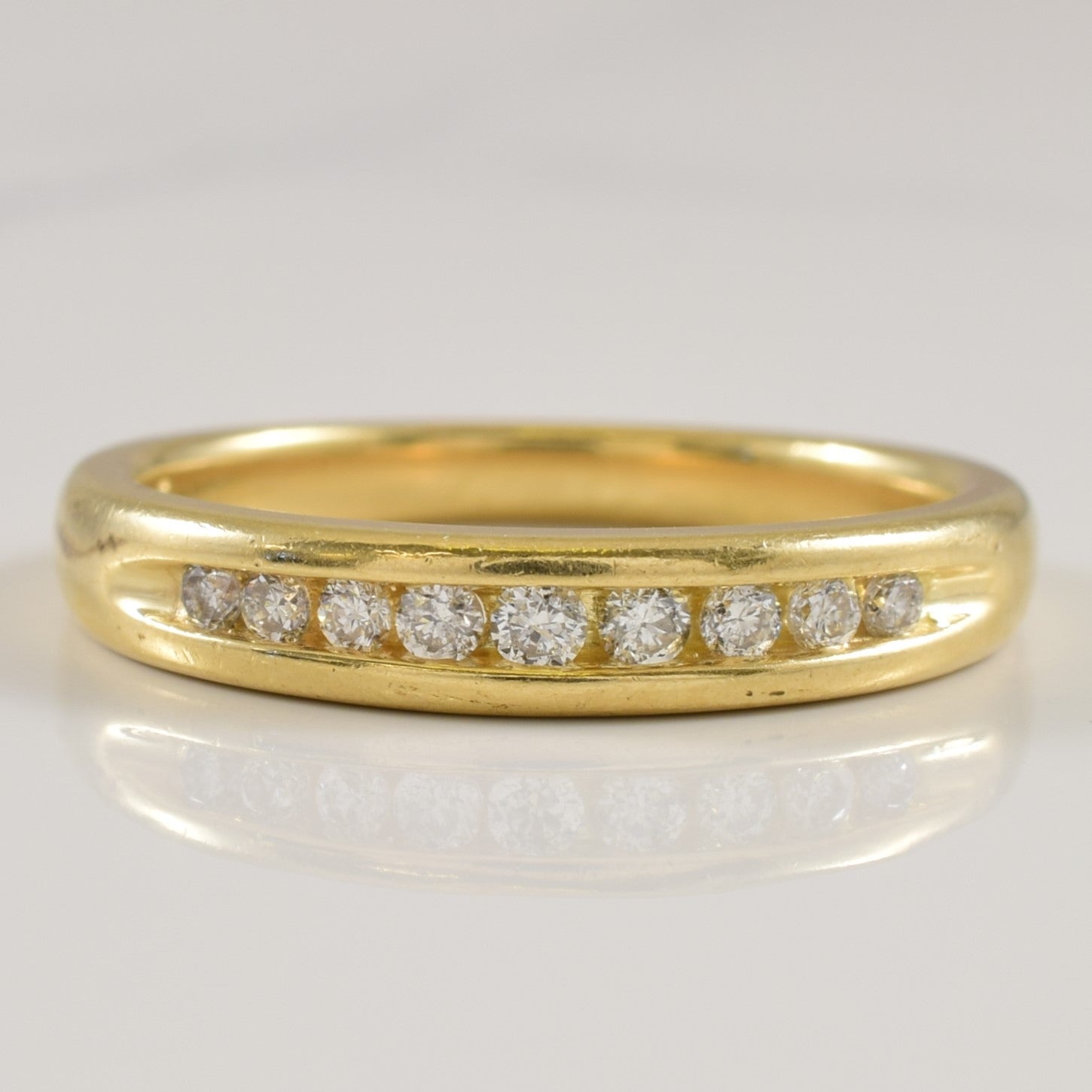 Channel Set Diamond Ring | 0.18ctw | SZ 6 |