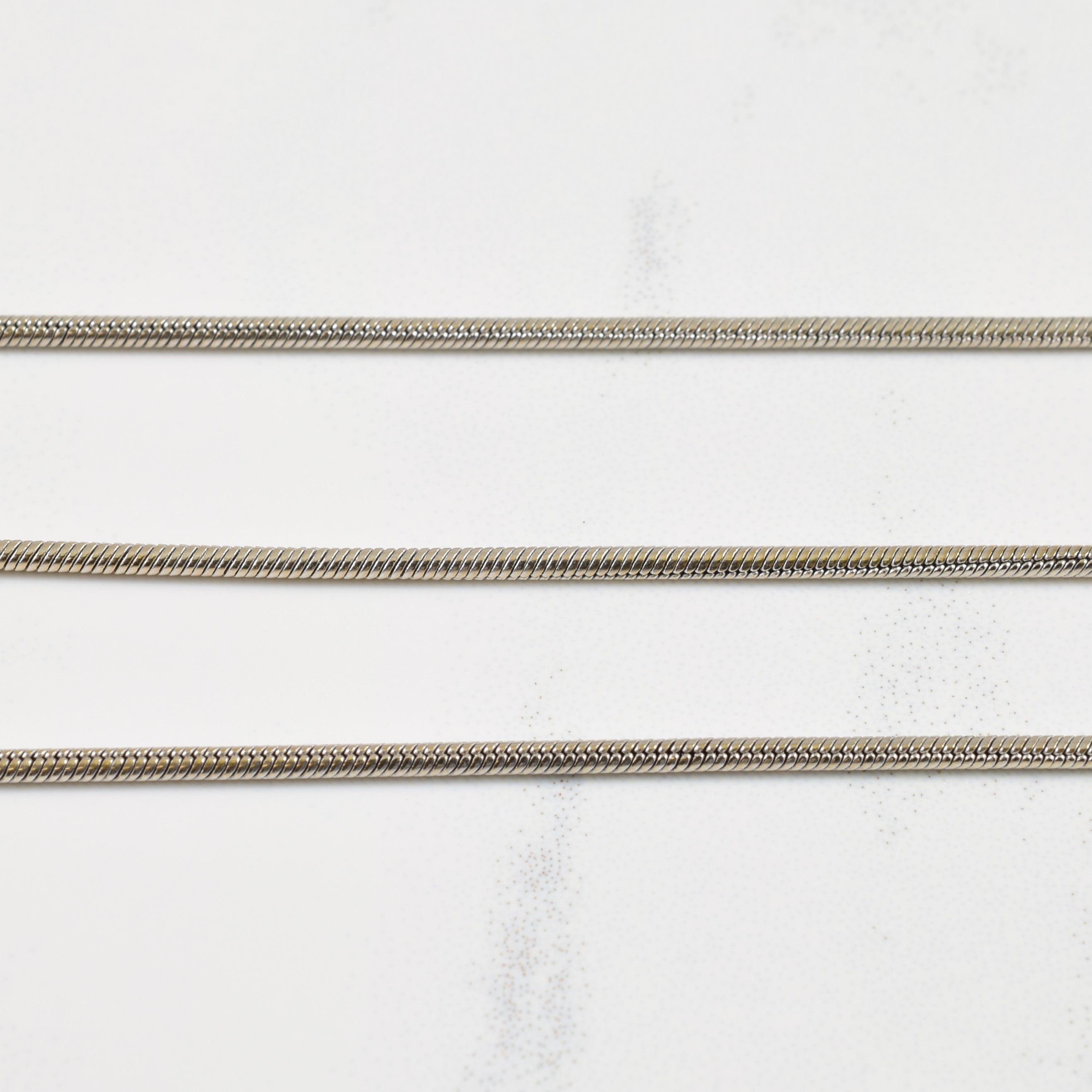 14k White Gold Snake Chain | 17" |