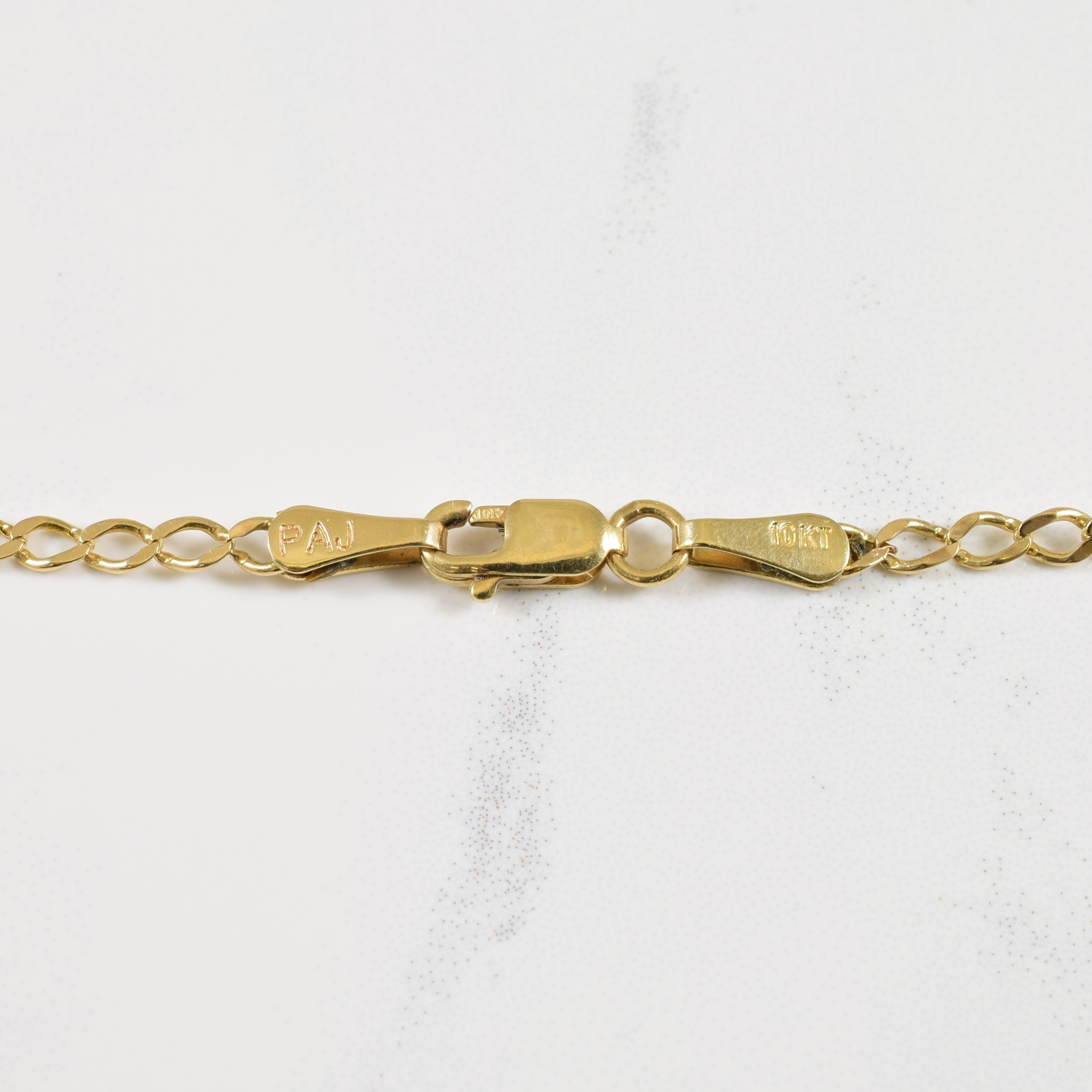 10k Yellow Gold Curb Chain | 23" |