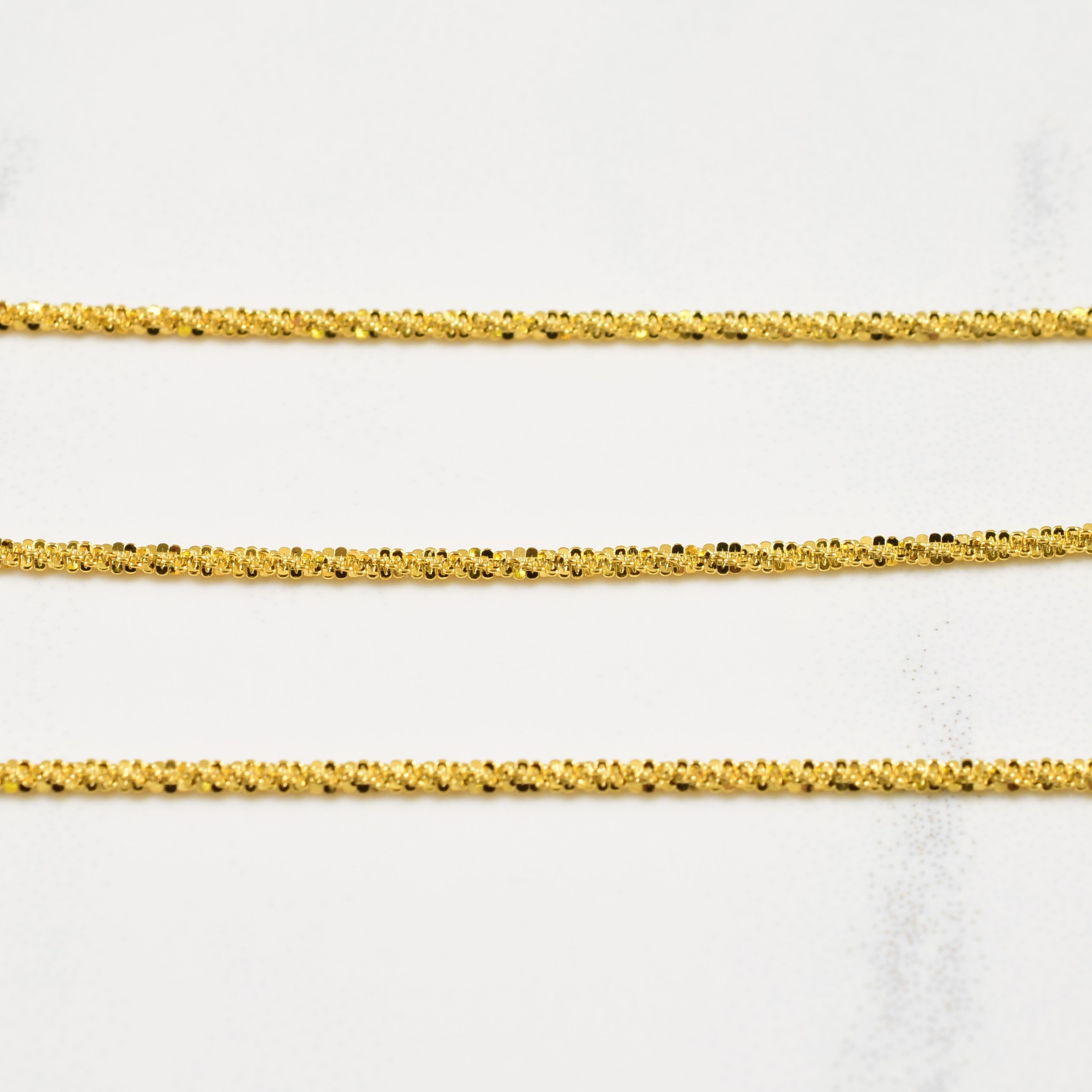 14k Yellow Gold Chain | 18" |