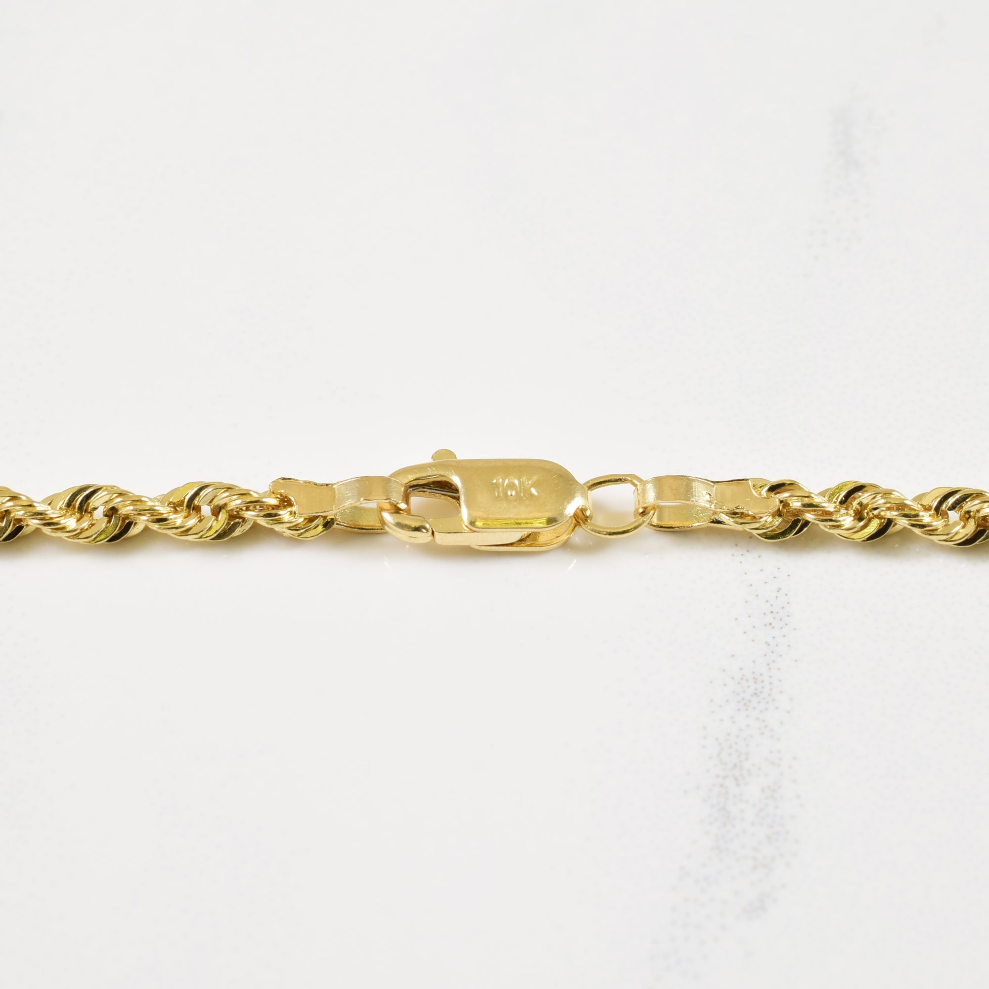10k Yellow Gold Rope Chain | 24