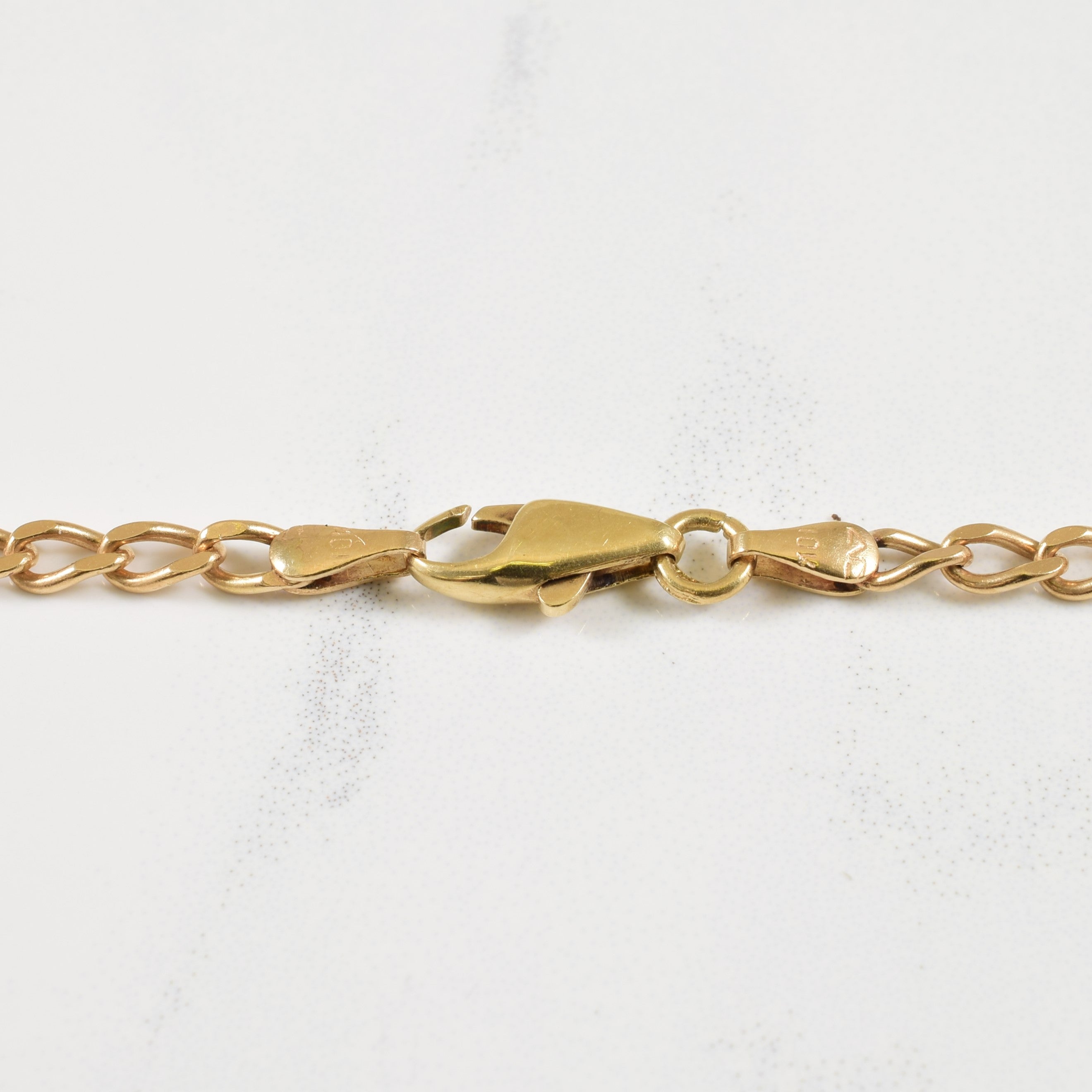 10k Yellow Gold Curb Chain | 23" |